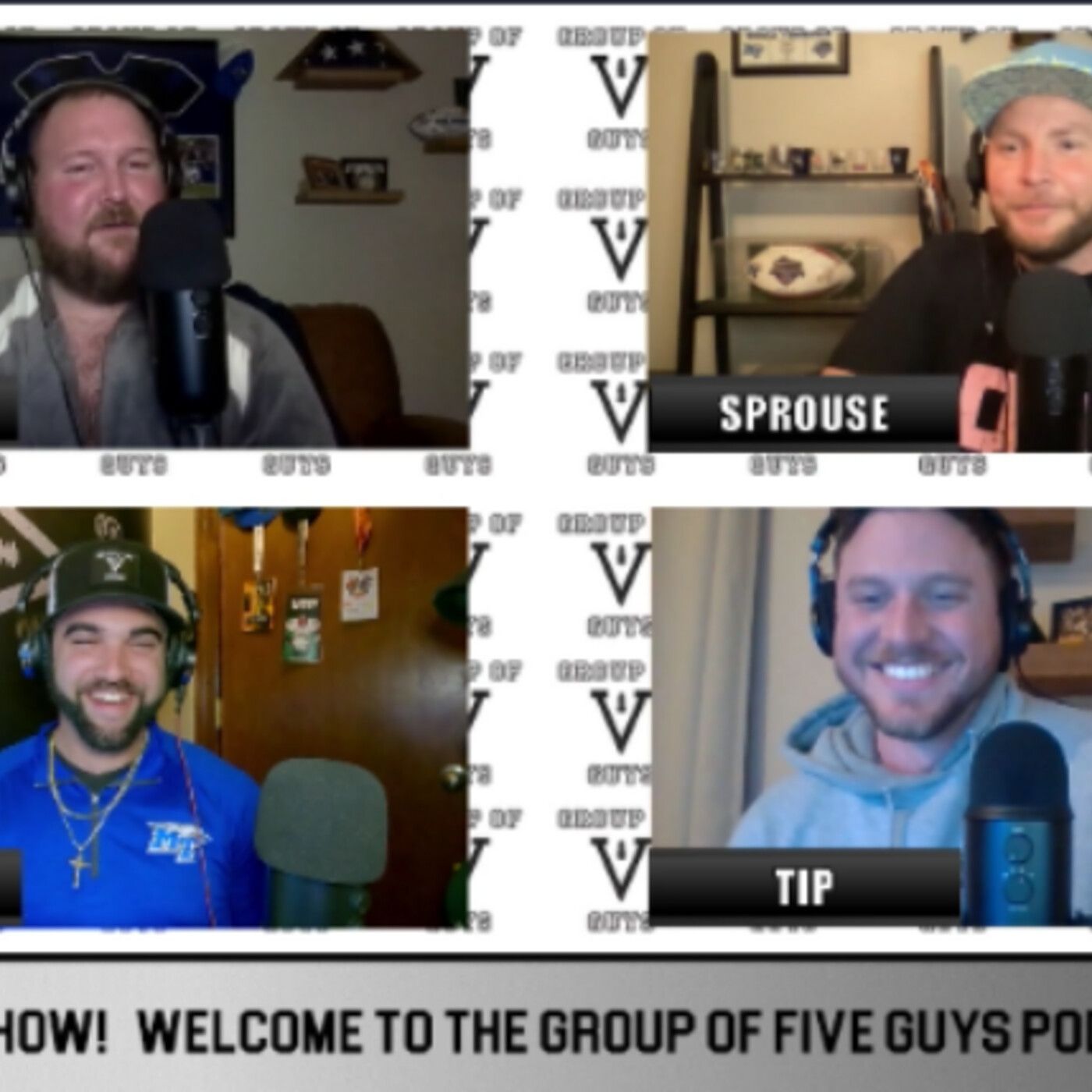 Group of Five Guys Podcast: 02/22/23 American Conference Schedule Release, Transfer Portal and Mat Drills