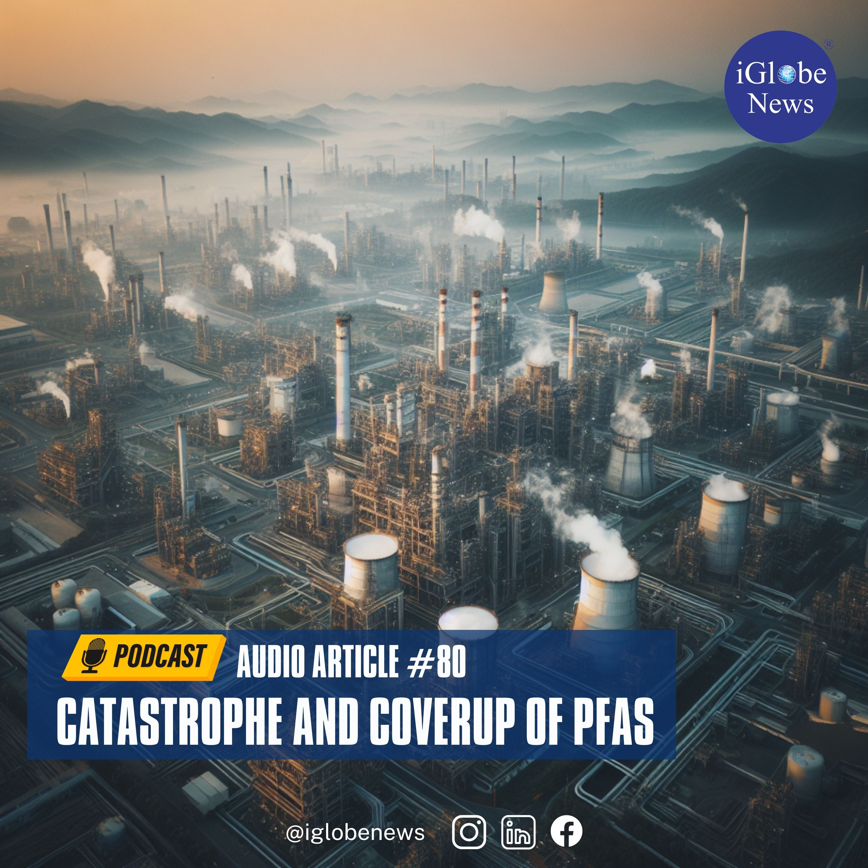 Audio Article #80: Catastrophe and Coverup of PFAS