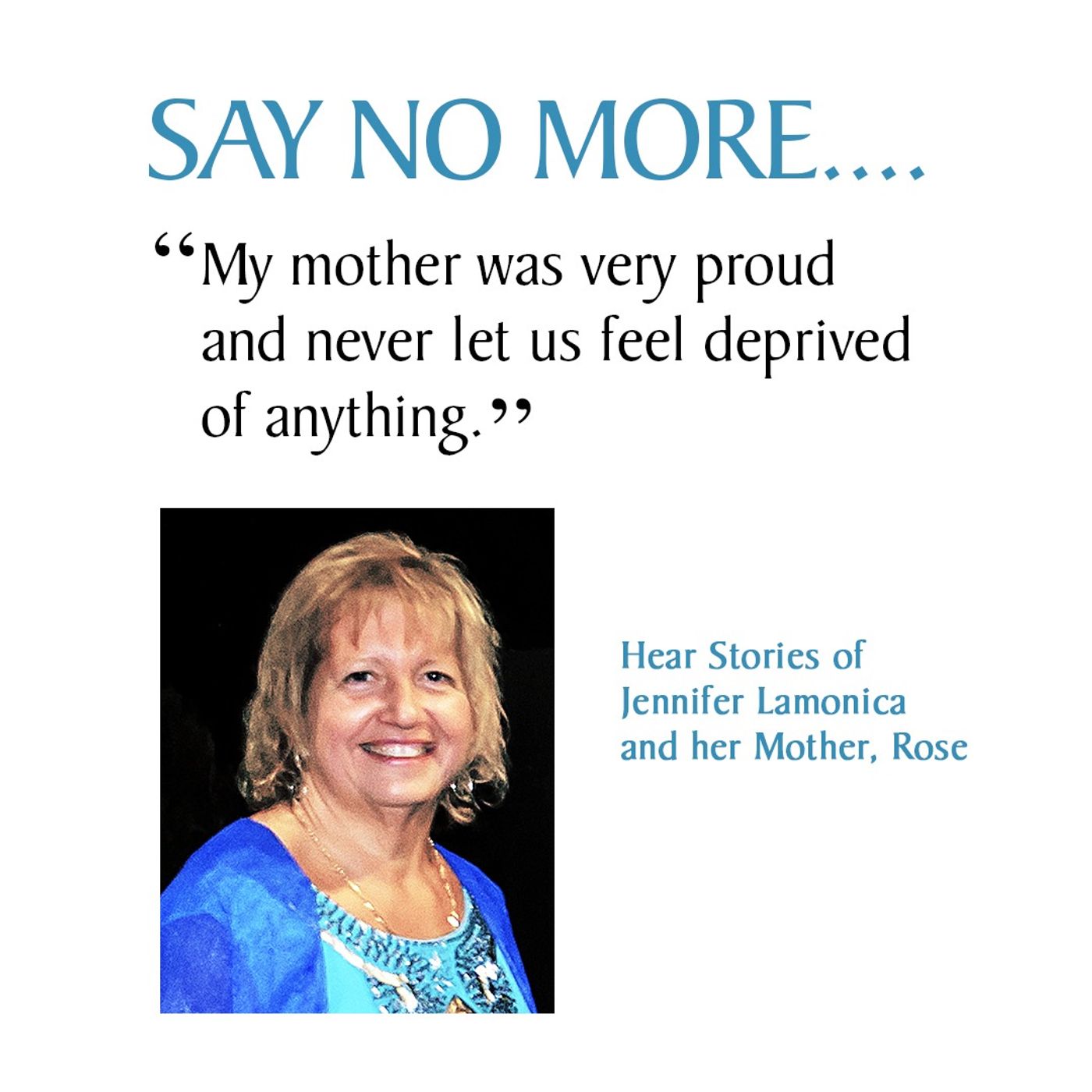 Should Have Listened to My Mother Podcast