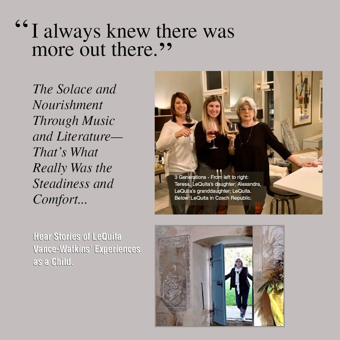 Should Have Listened to My Mother Podcast