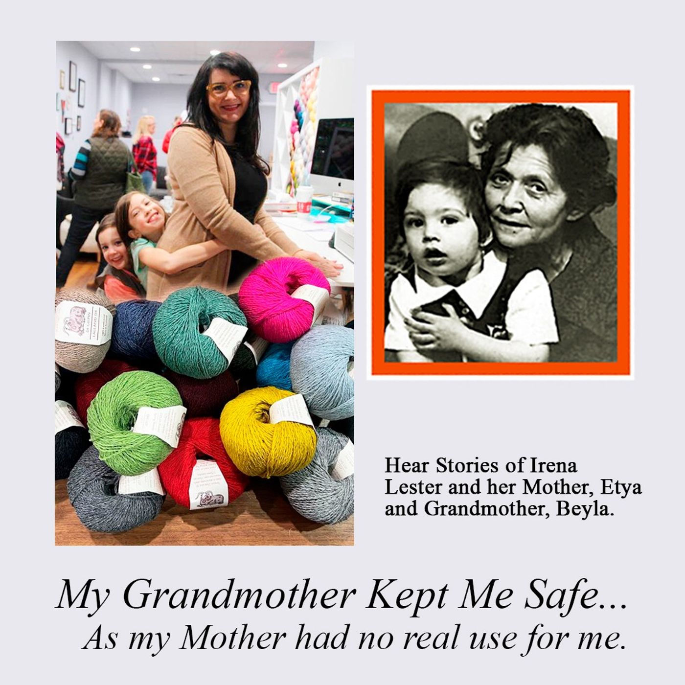 My Grandmother Kept Me Safe With Guest Russian Immigrant Irina Lester. LB @ S3E27 — Should Have Listened to My Mother Podcast cover