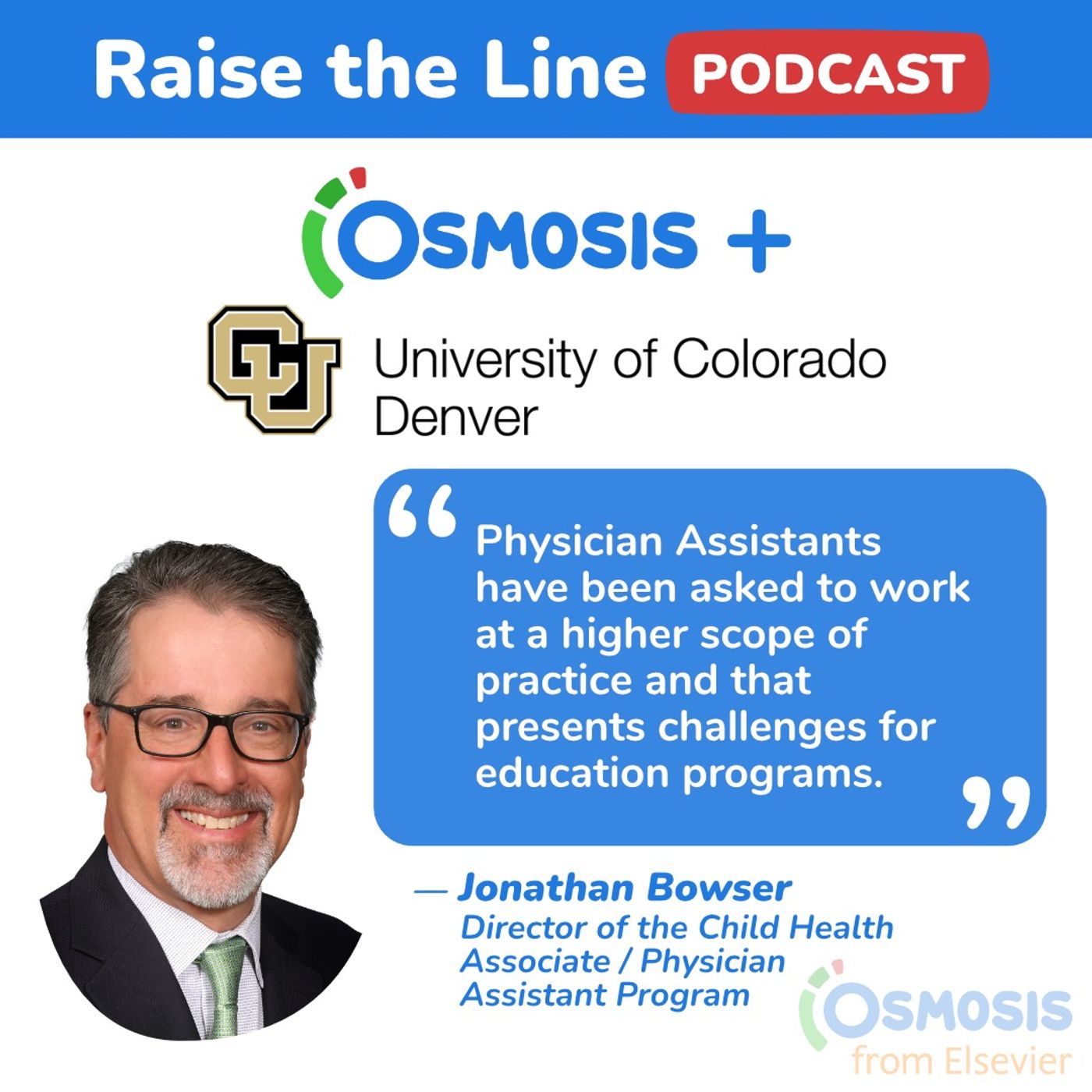 PA Education Programs Prepare Students for Expanding Roles - Jonathan Bowser, Director of the Child Health Associate/Physician Assistant Program at the University of Colorado Denver