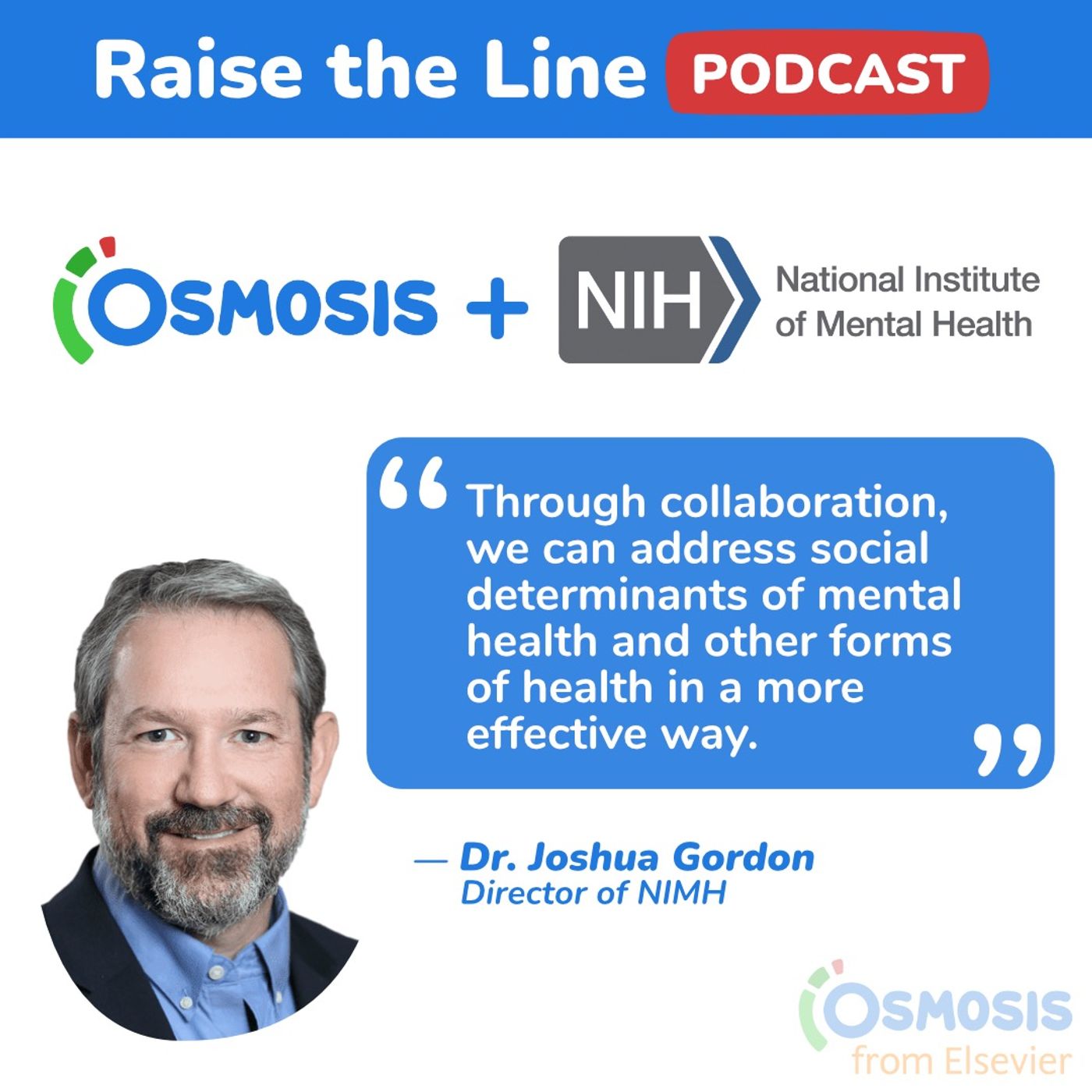 Science in the Service of Furthering Mental Health - Dr. Joshua Gordon, Director of the National Institute of Mental Health