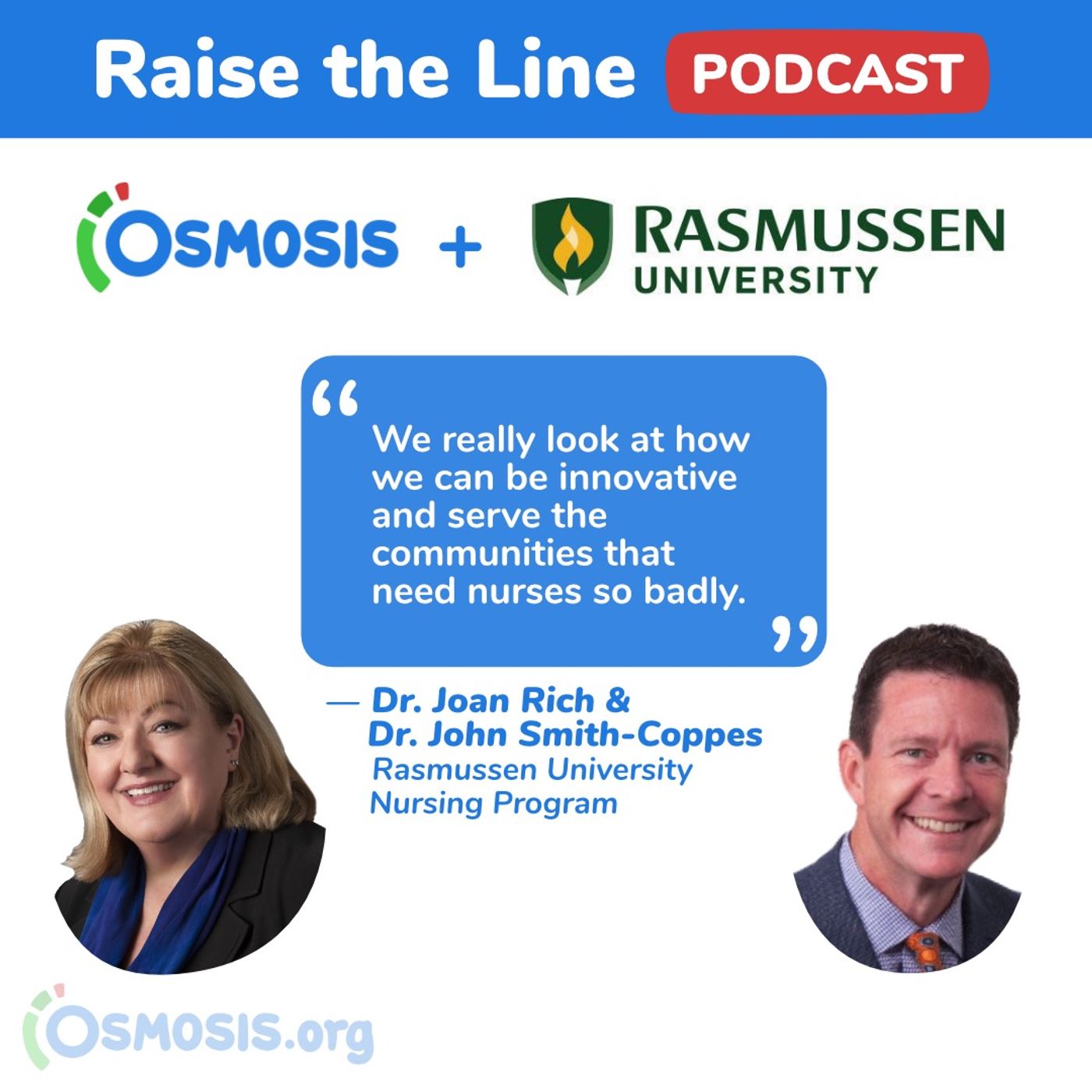 Innovation in Nursing Education  - Dr. Joan Rich & Dr. John Smith-Coppes, Rasmussen University