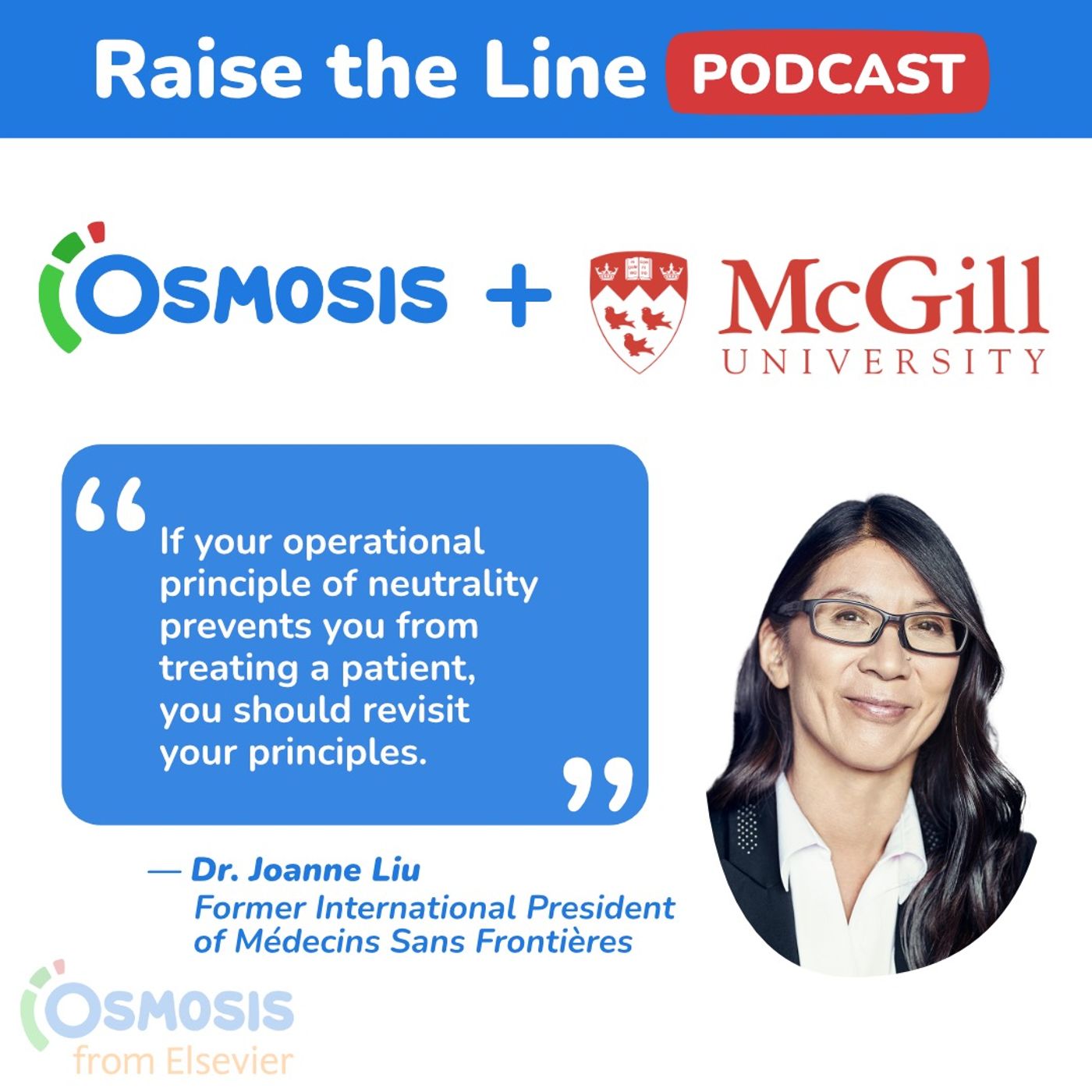 Lessons From the Frontlines of Humanitarian Crises: Dr. Joanne Liu, Former International President of Médecins Sans Frontières and Author of Ebola, Bombs and Migrants