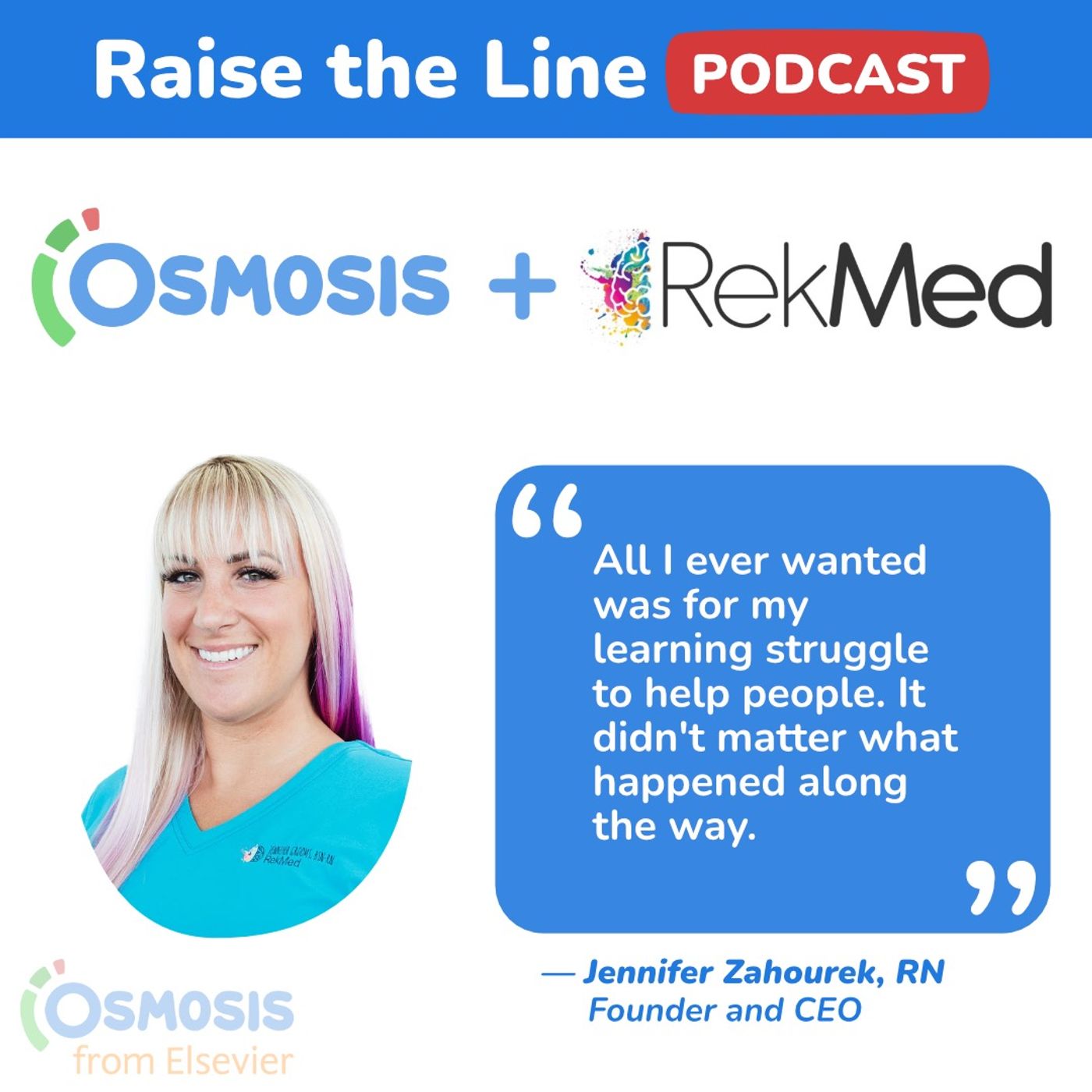 A Colorful and Comprehensive Option for Visual Learners: Jennifer Zahourek, RN, Founder and CEO of RekMed
