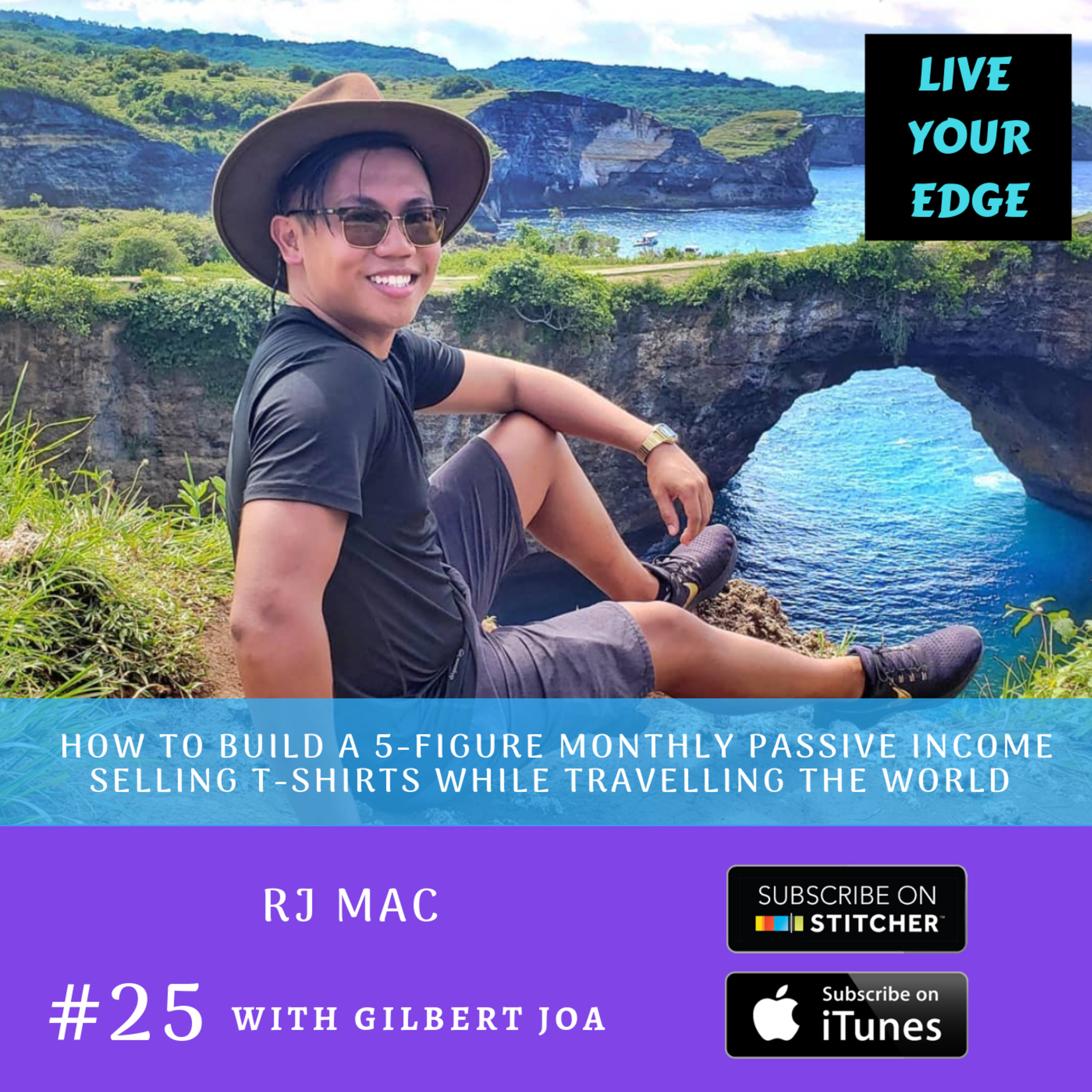 How RJ Made Five Figures a Month as a Digital Nomad and The Mindset You Need to Become One episode artwork