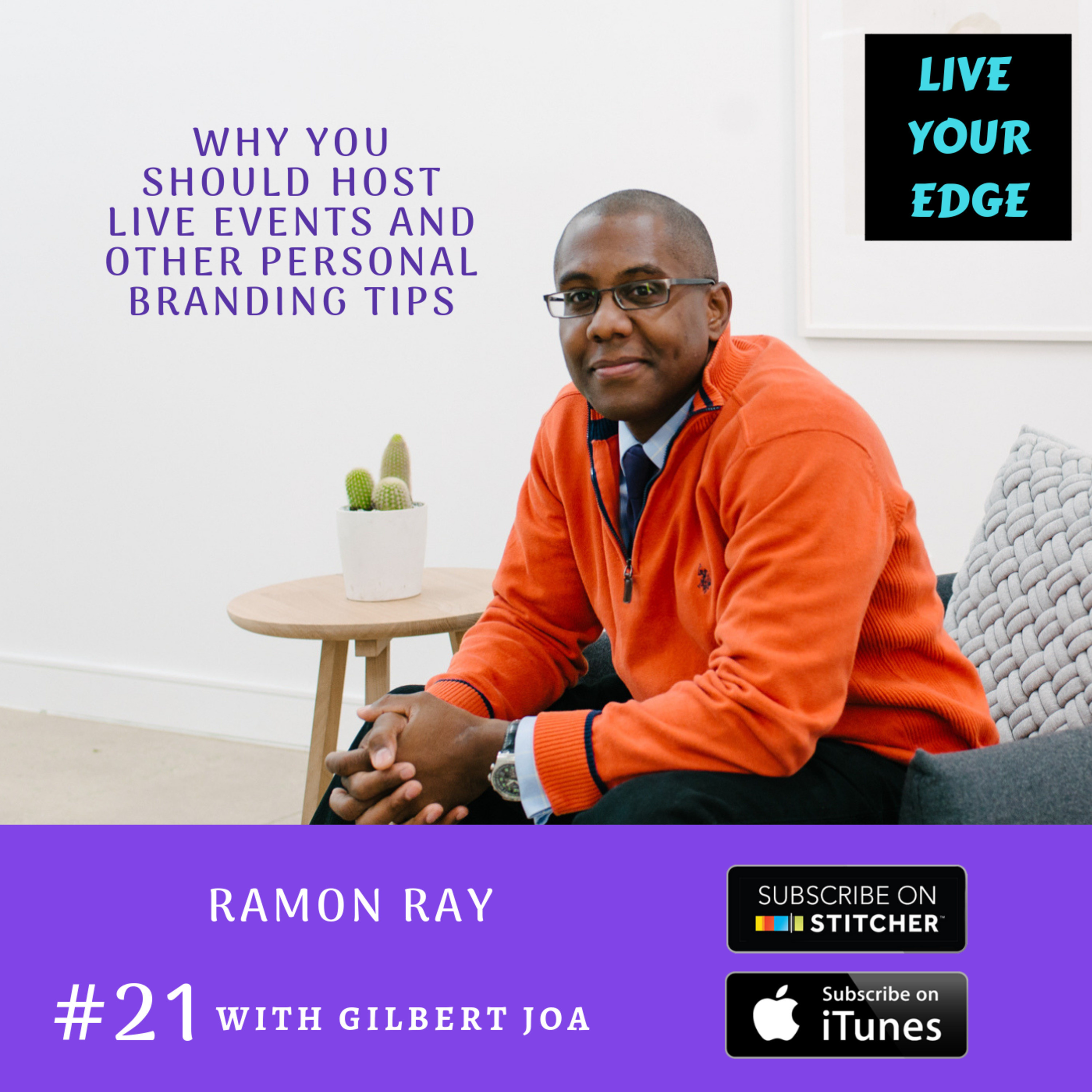 On Live Events and other Personal Branding Tips w/ Ramon Ray episode artwork