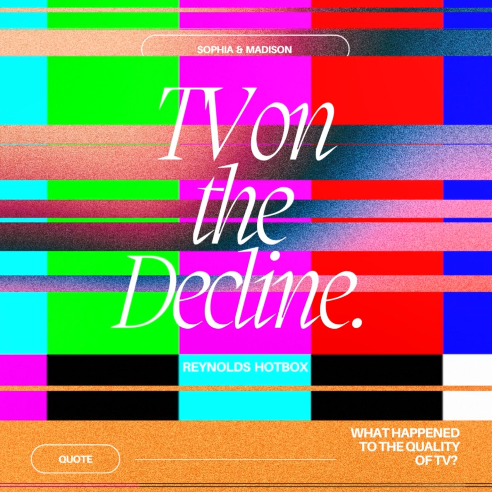 Is Television On a Serious Decline?