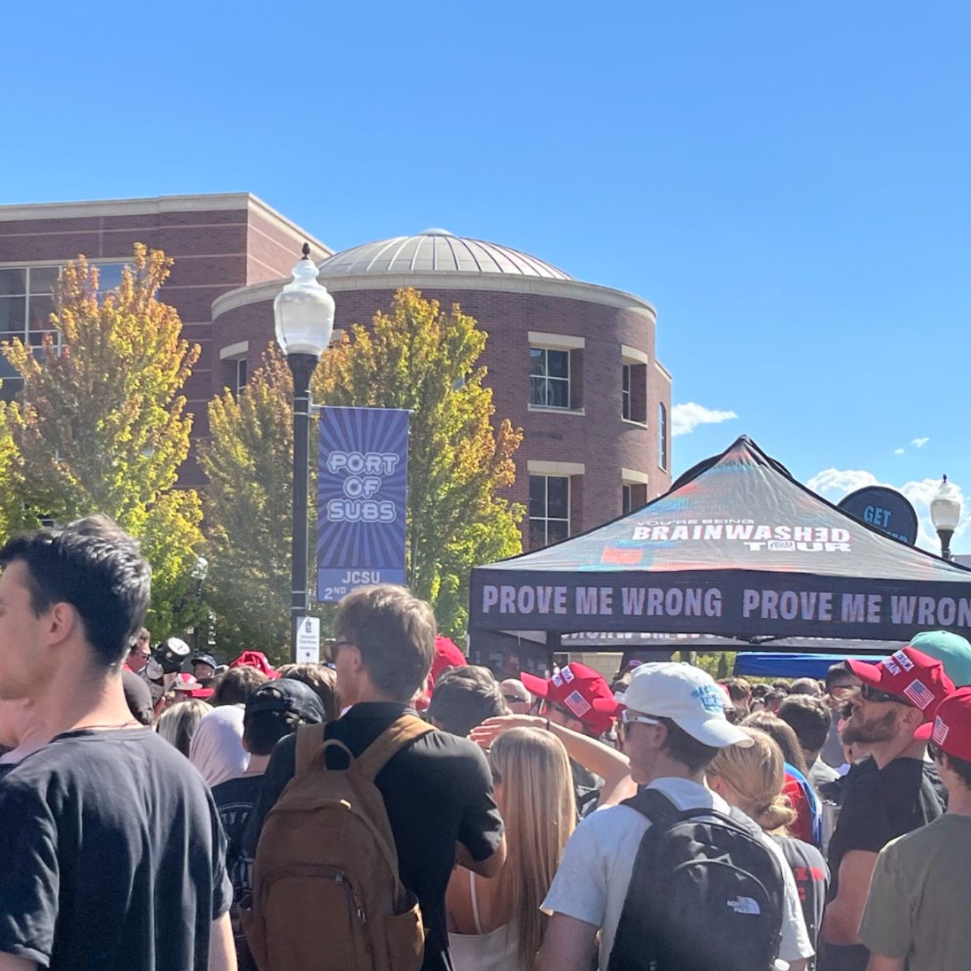 Turning Point USA rally at UNR Had Its Share of Detractors