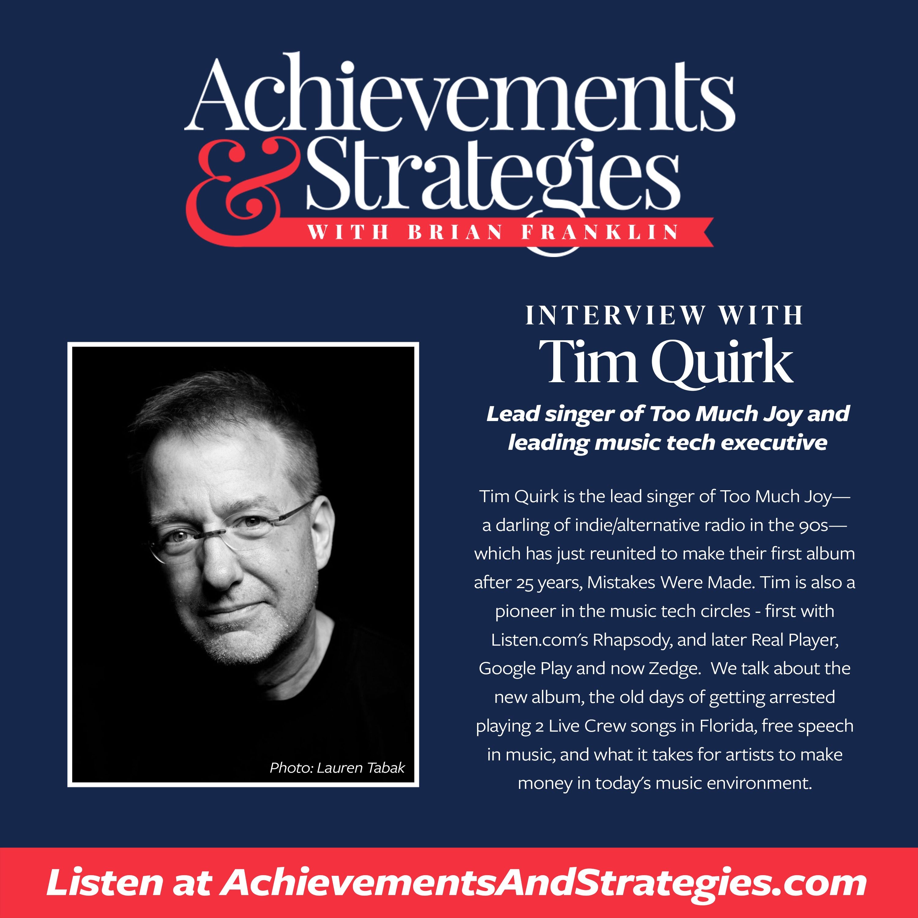 Achievements & Strategies w/Brian Franklin