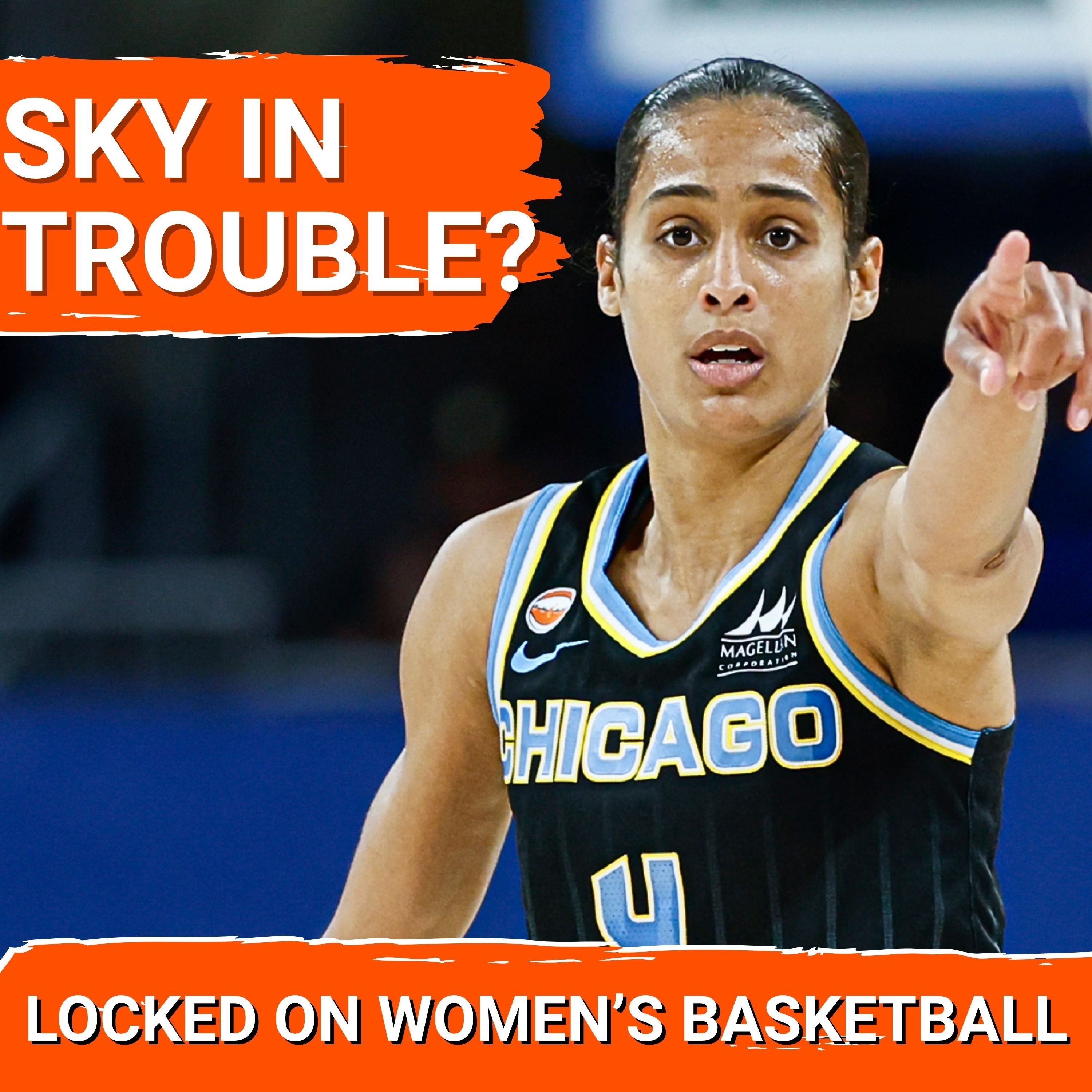 Chicago Sky Lose 5th Straight | Is Help on the Way? + Mystics Dominate, A'ja Wilson Takes Over episode artwork