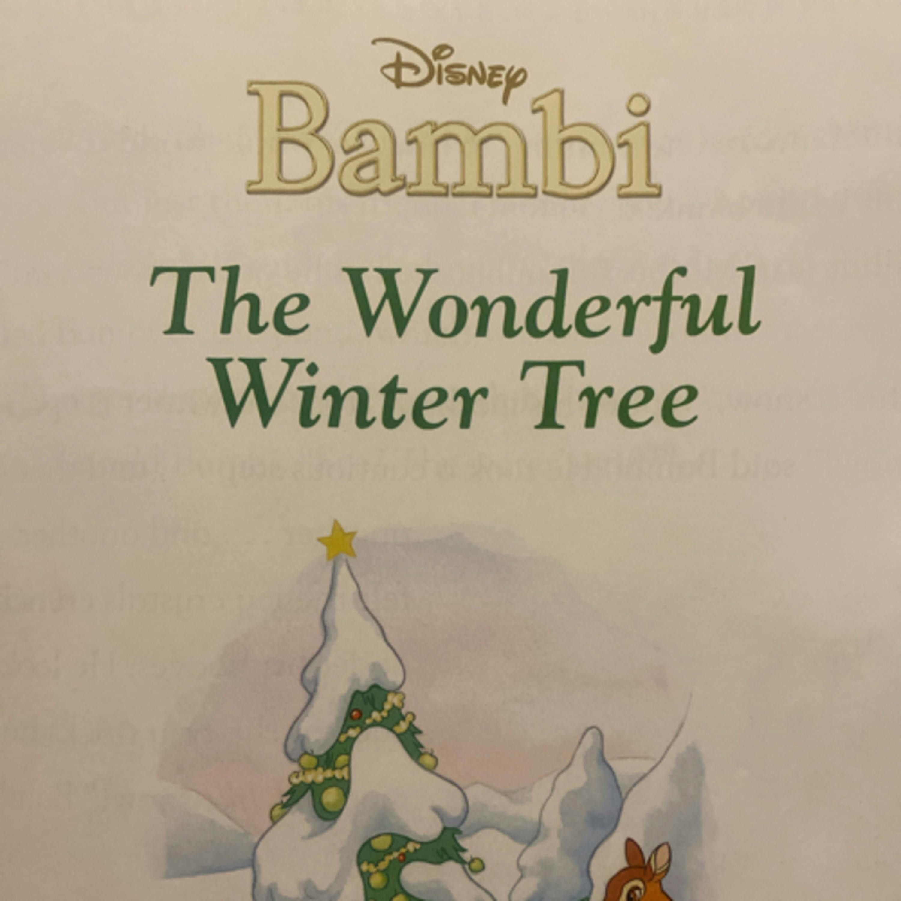 Disney Christmas Storybook Collection: Bambi - The Wonderful Winter Tree