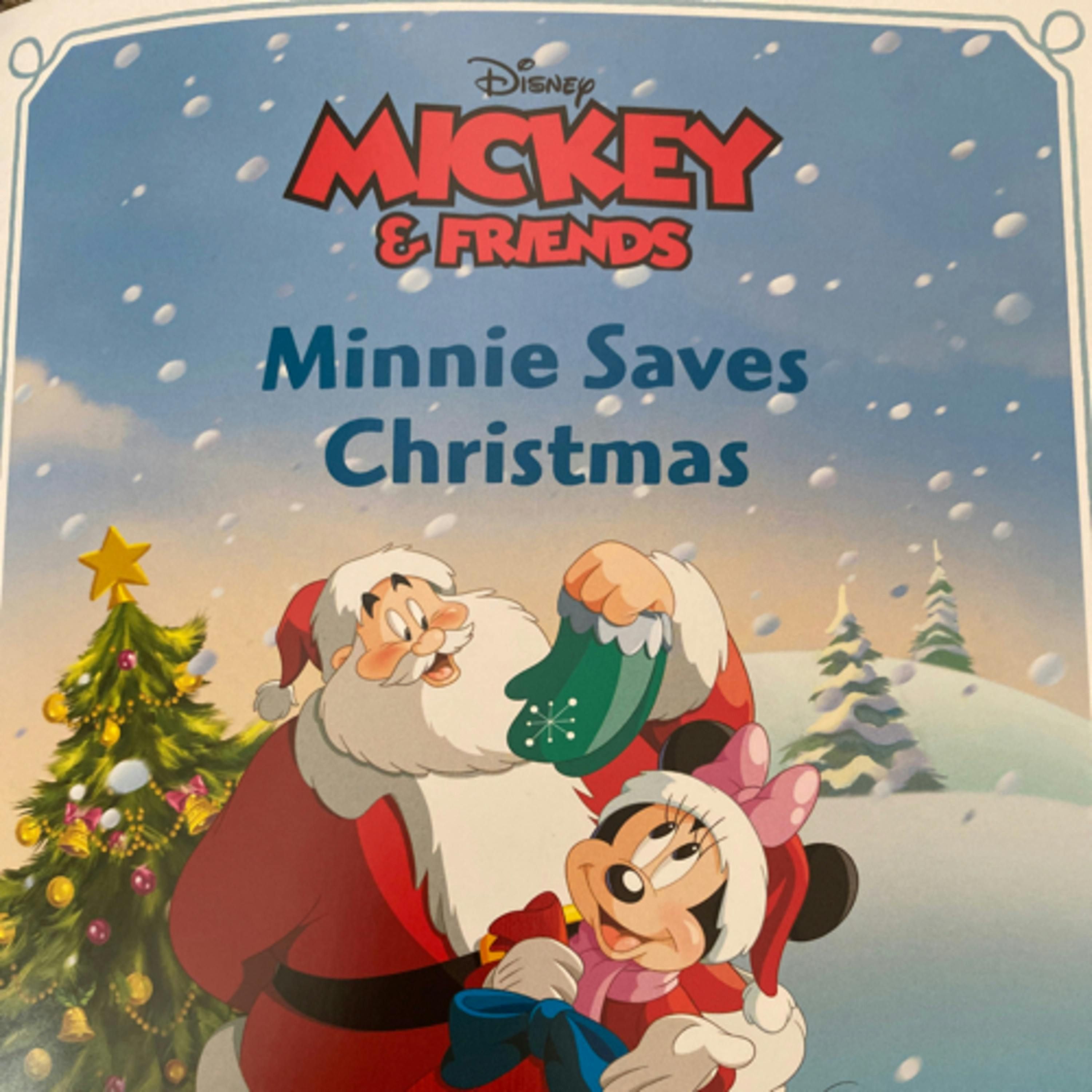 My First Christmas Bedtime Storybook: Mickey and Friends: Minnie Saves Christmas