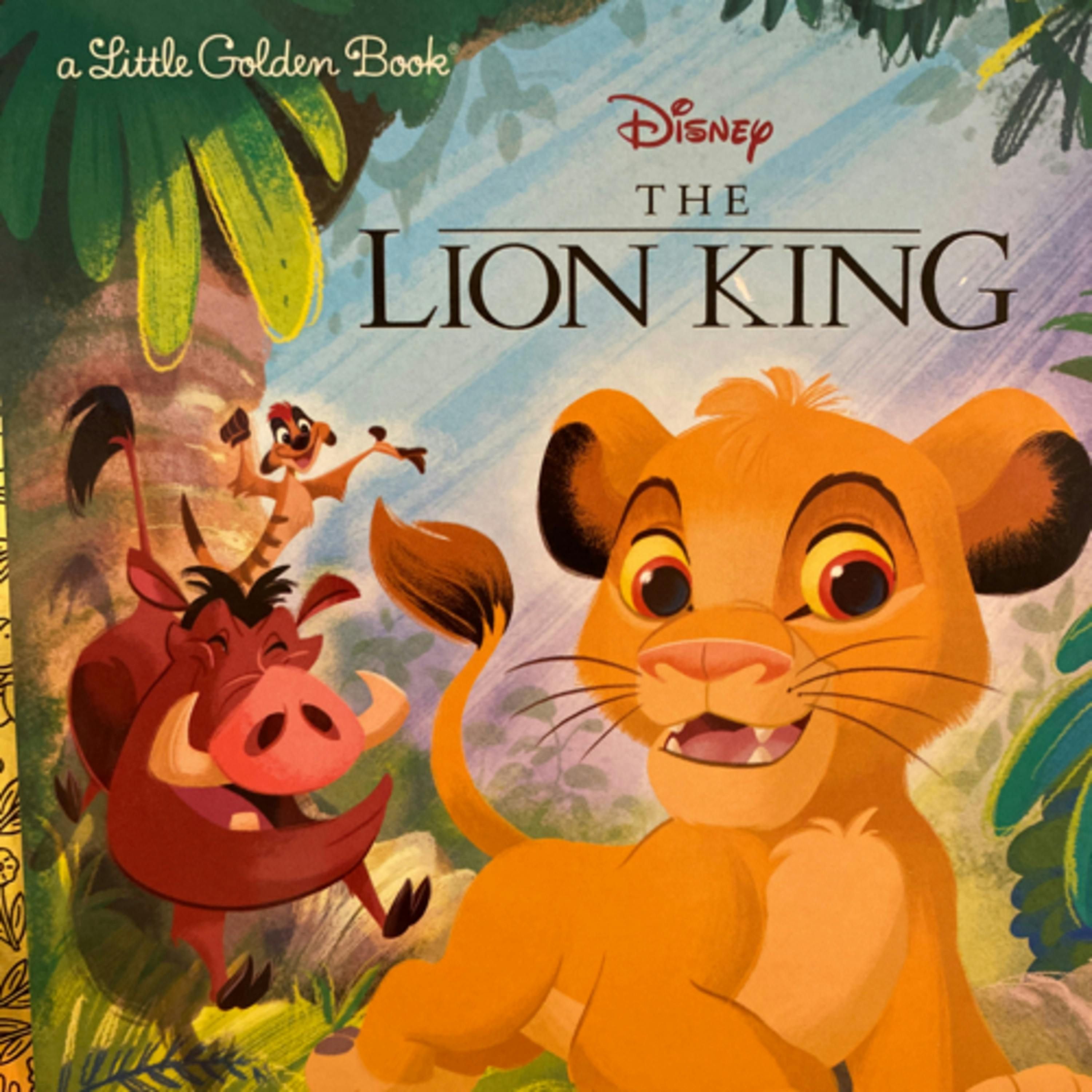 Disney The Lion King - I Am Simba (A Little Golden Book)