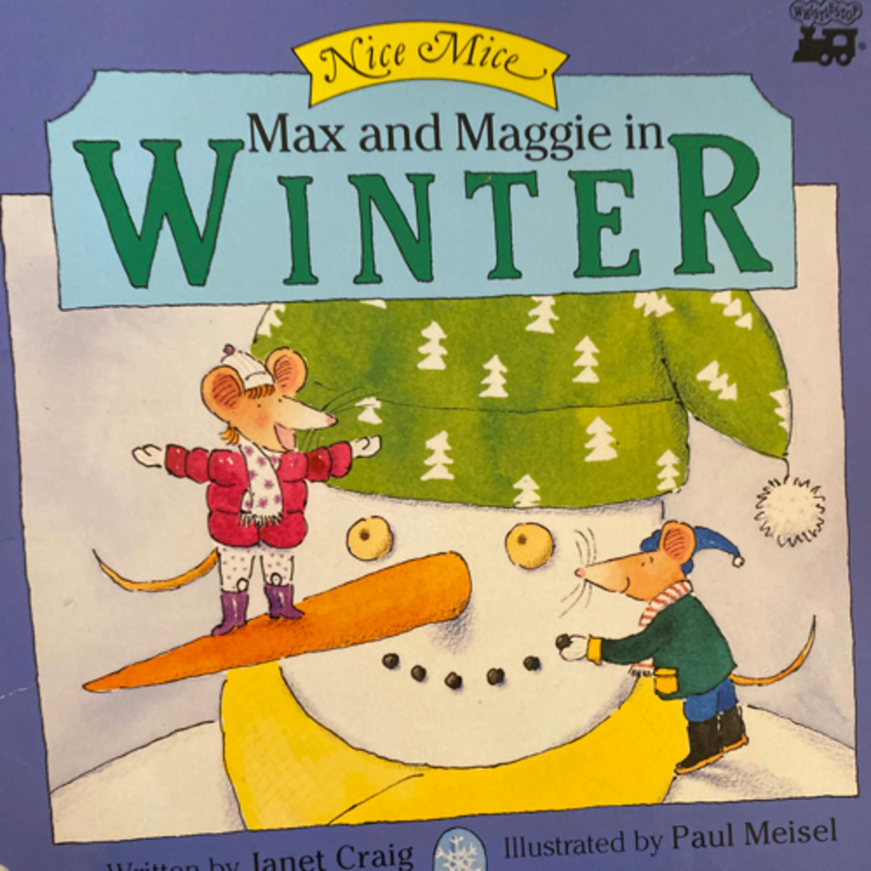Max and Maggie in Winter
