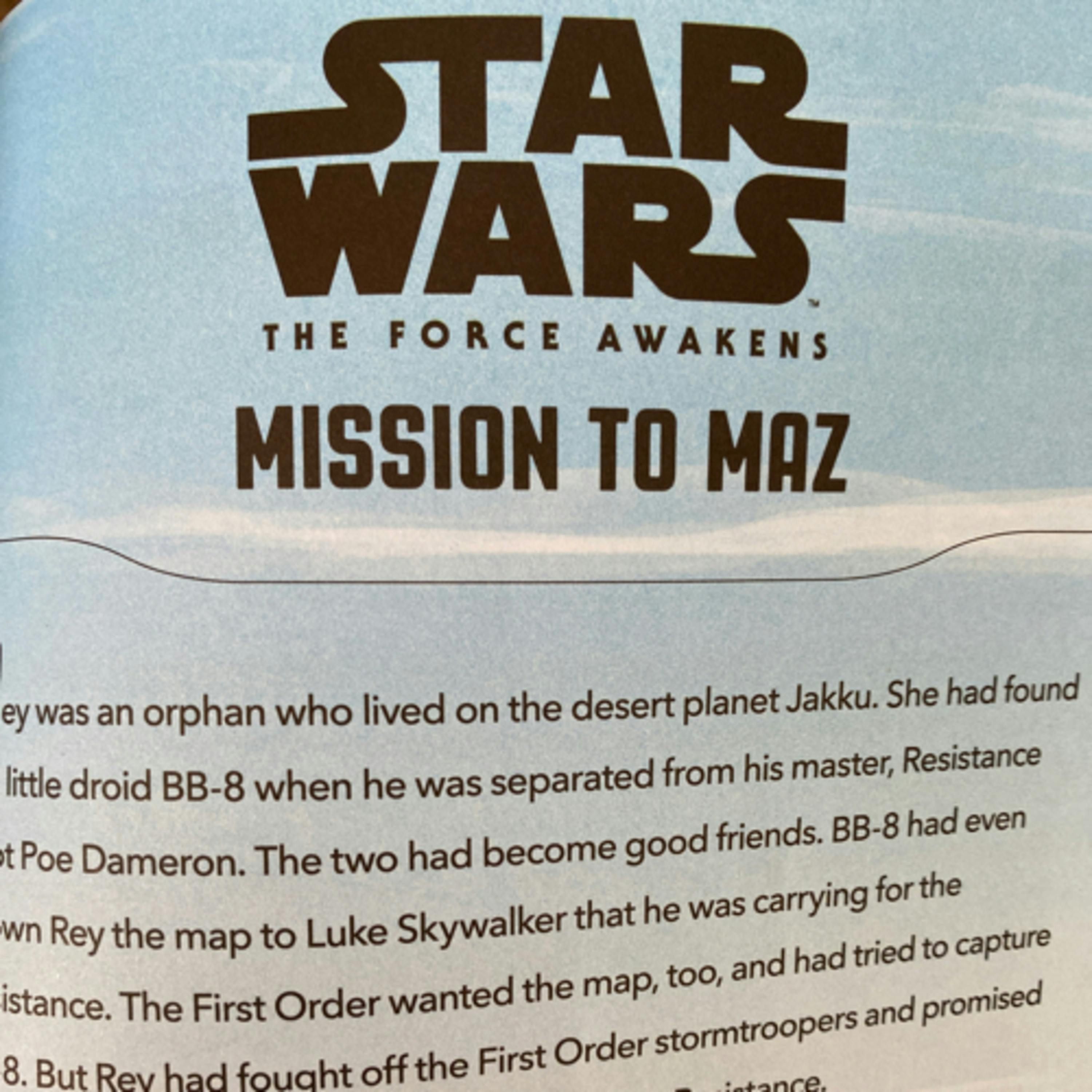 Star Wars 5 Minute Stories Strike Back: Mission to Maz