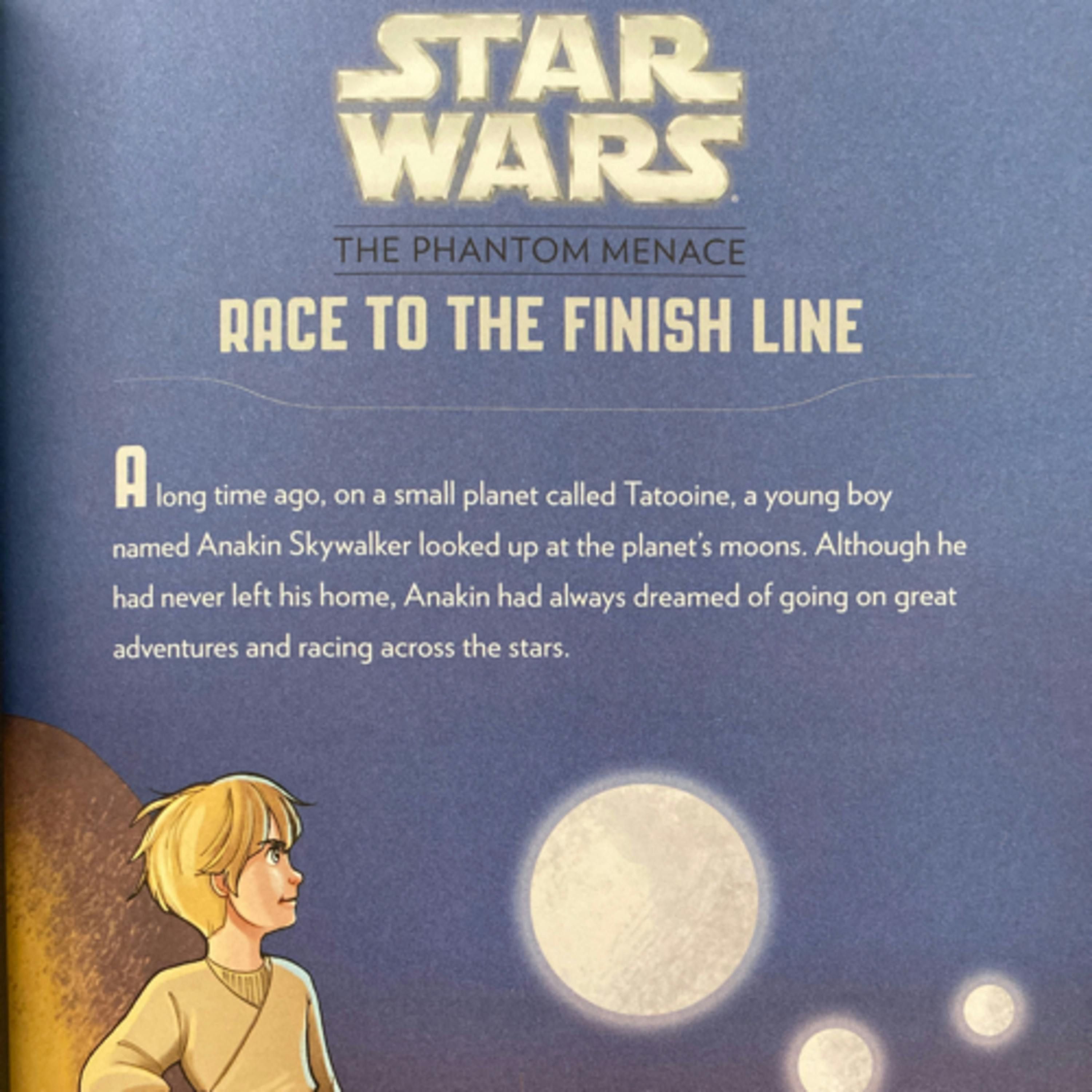 5 minute Star Wars Stories: Race to the Finish Line