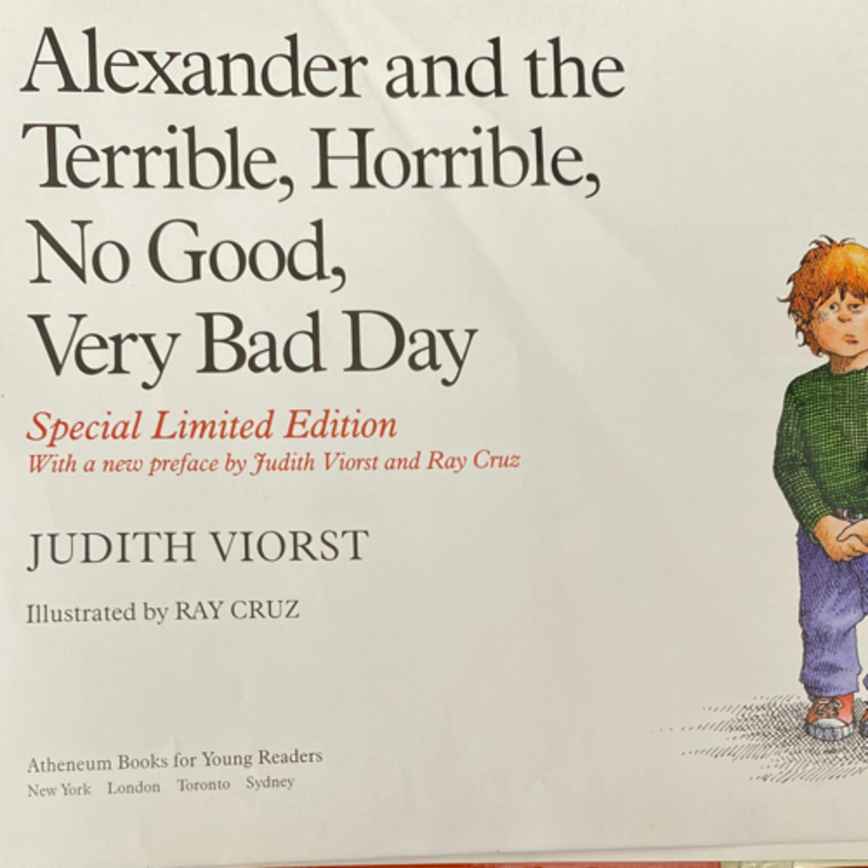 Alexander and the Terrible, Horrible, No Good, Very Bad Day