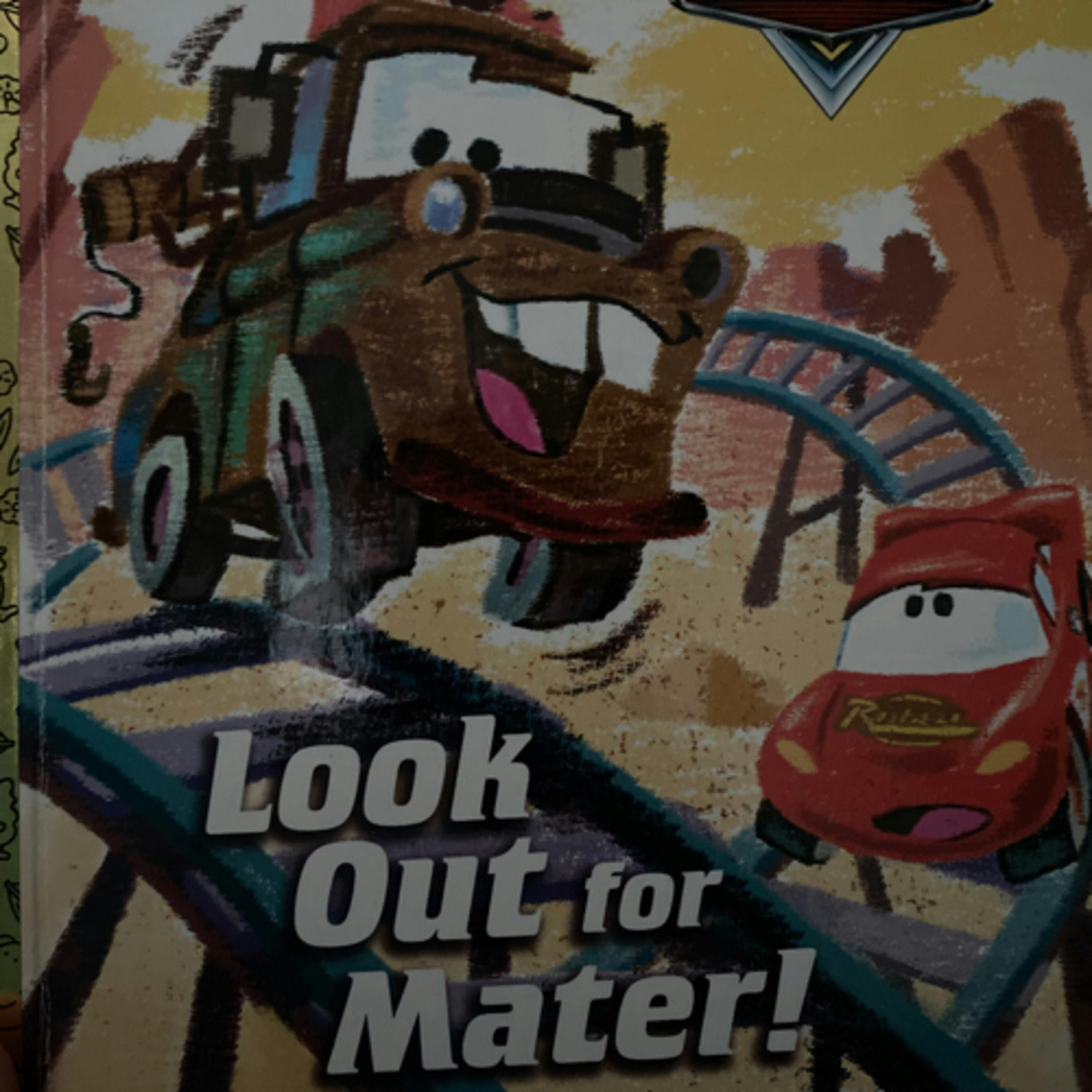 Look Out For Mater! (A Little Golden Book)
