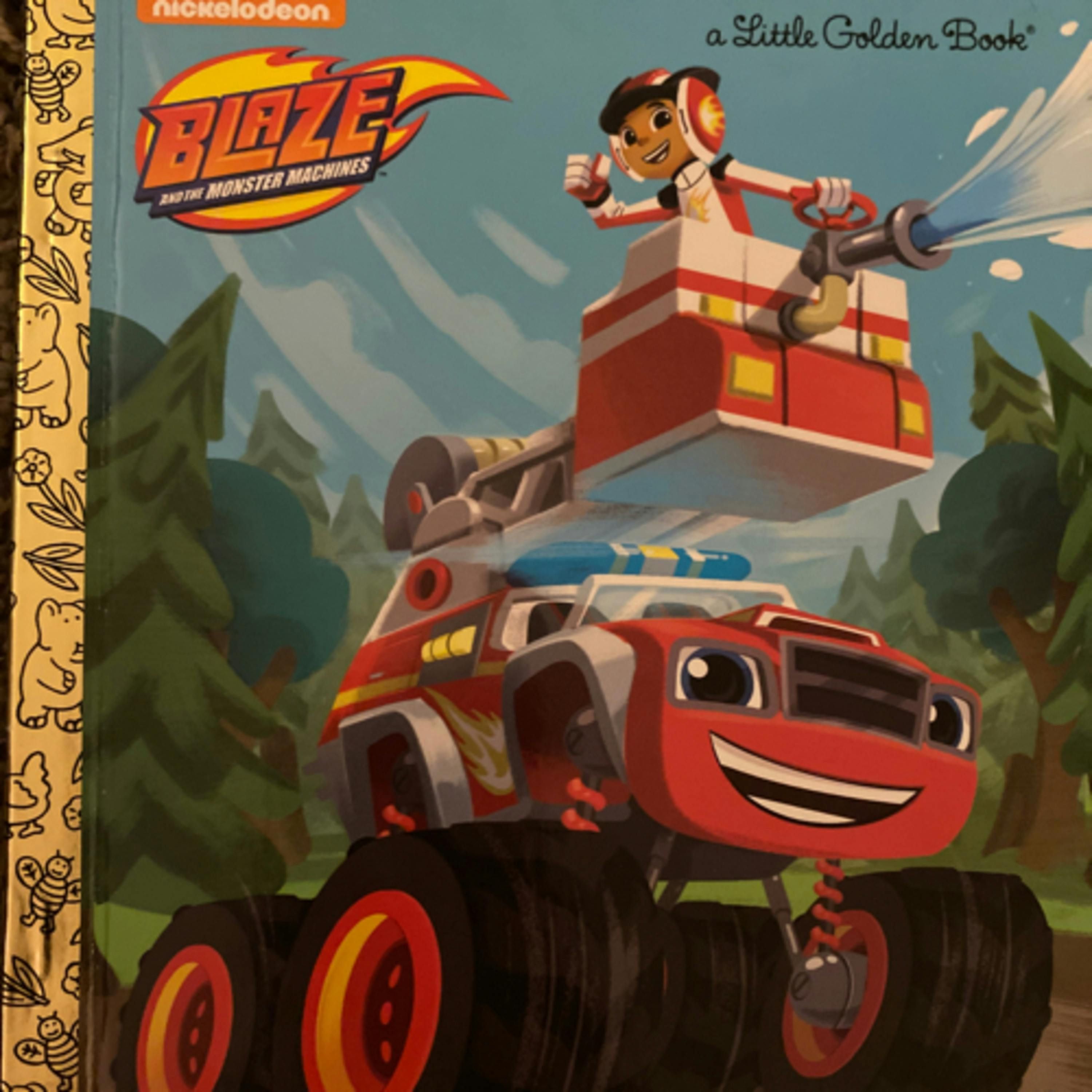 Blaze and the Monster Machines: Let’s Be Firefighters (A Little Golden Book)