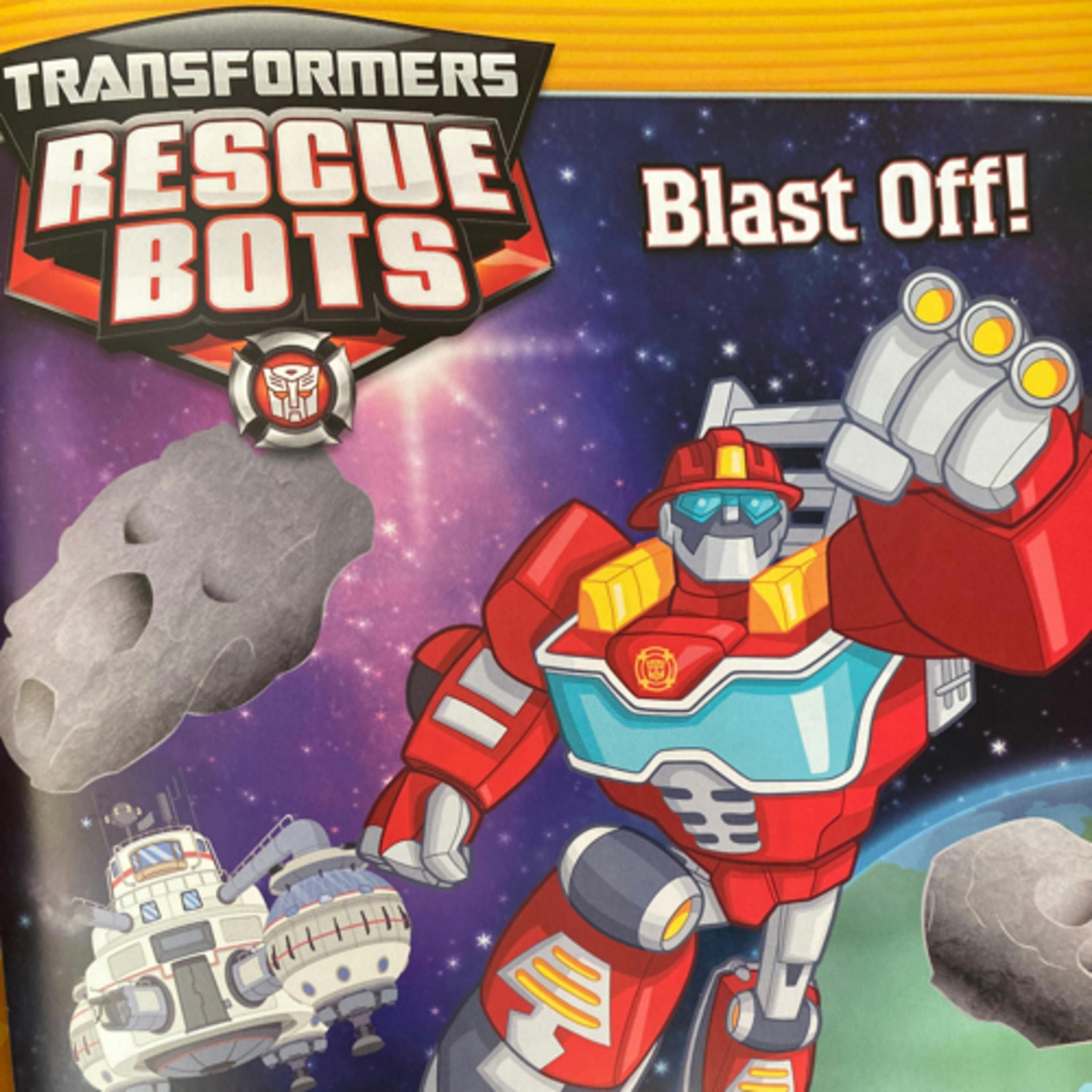 Transformers Rescue Bots Storybook Collection Blast Off!