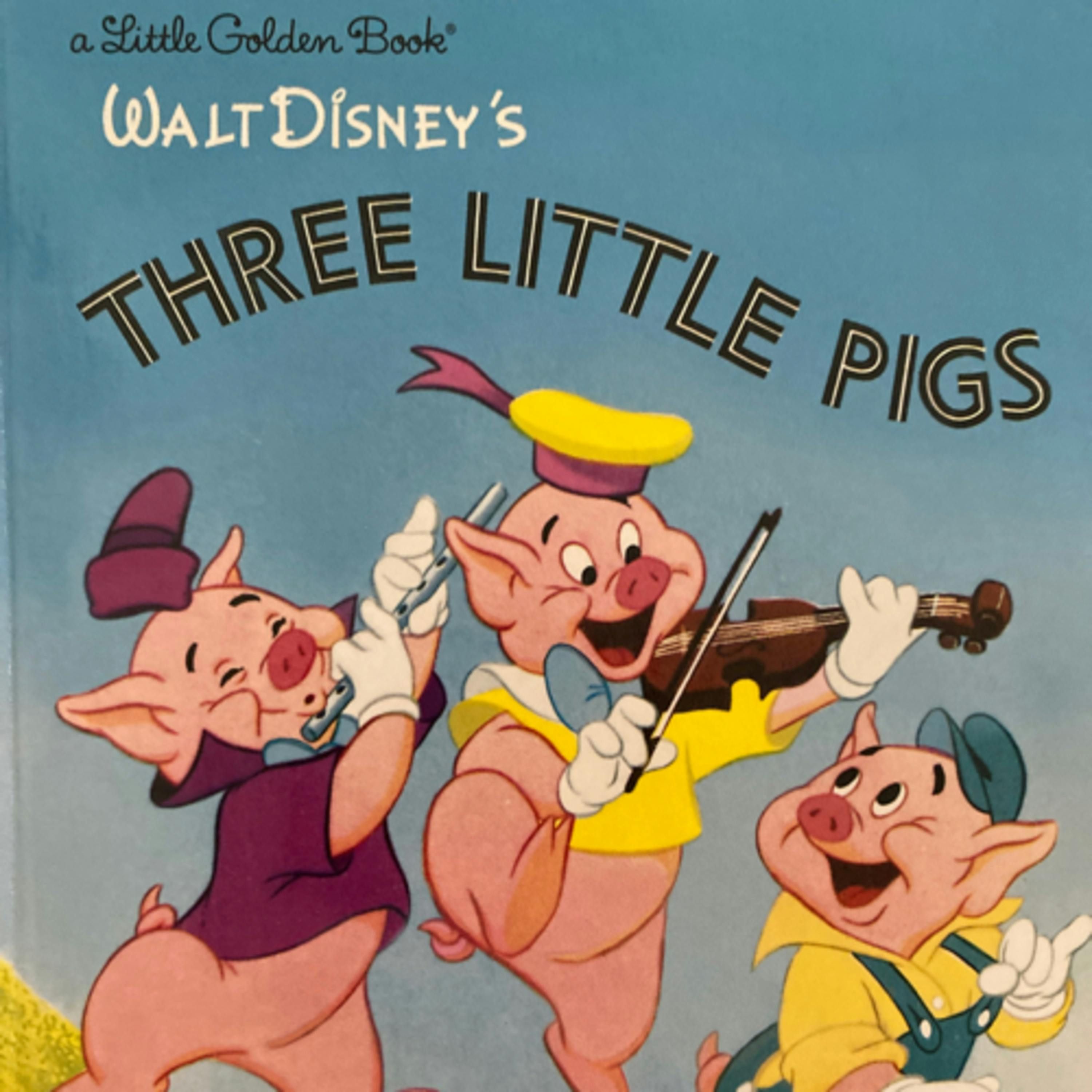 Walt Disney’s Three Little Pigs (A Little Golden Book)