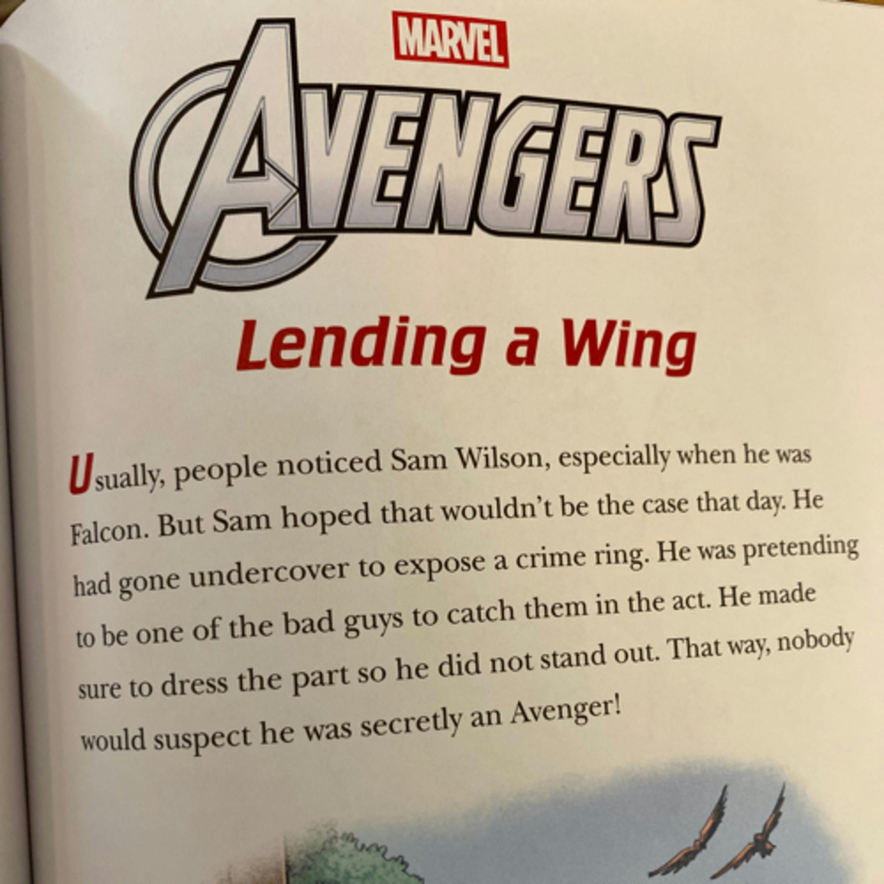 Marvel 5 Minute Avengers Stories: Lending a Wing