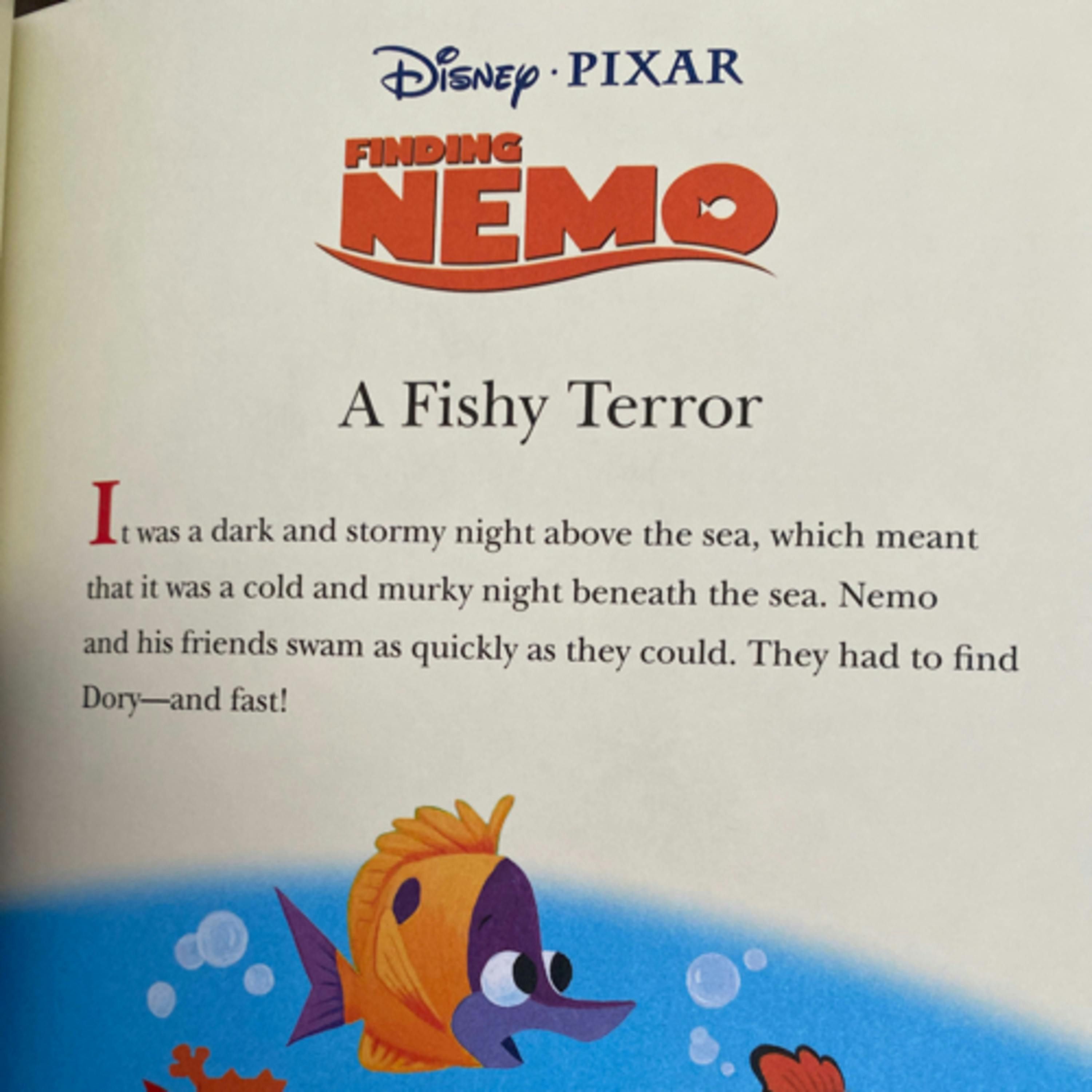 Disney 5 Minute Spooky Stories: Finding Nemo - A Fishy Terror