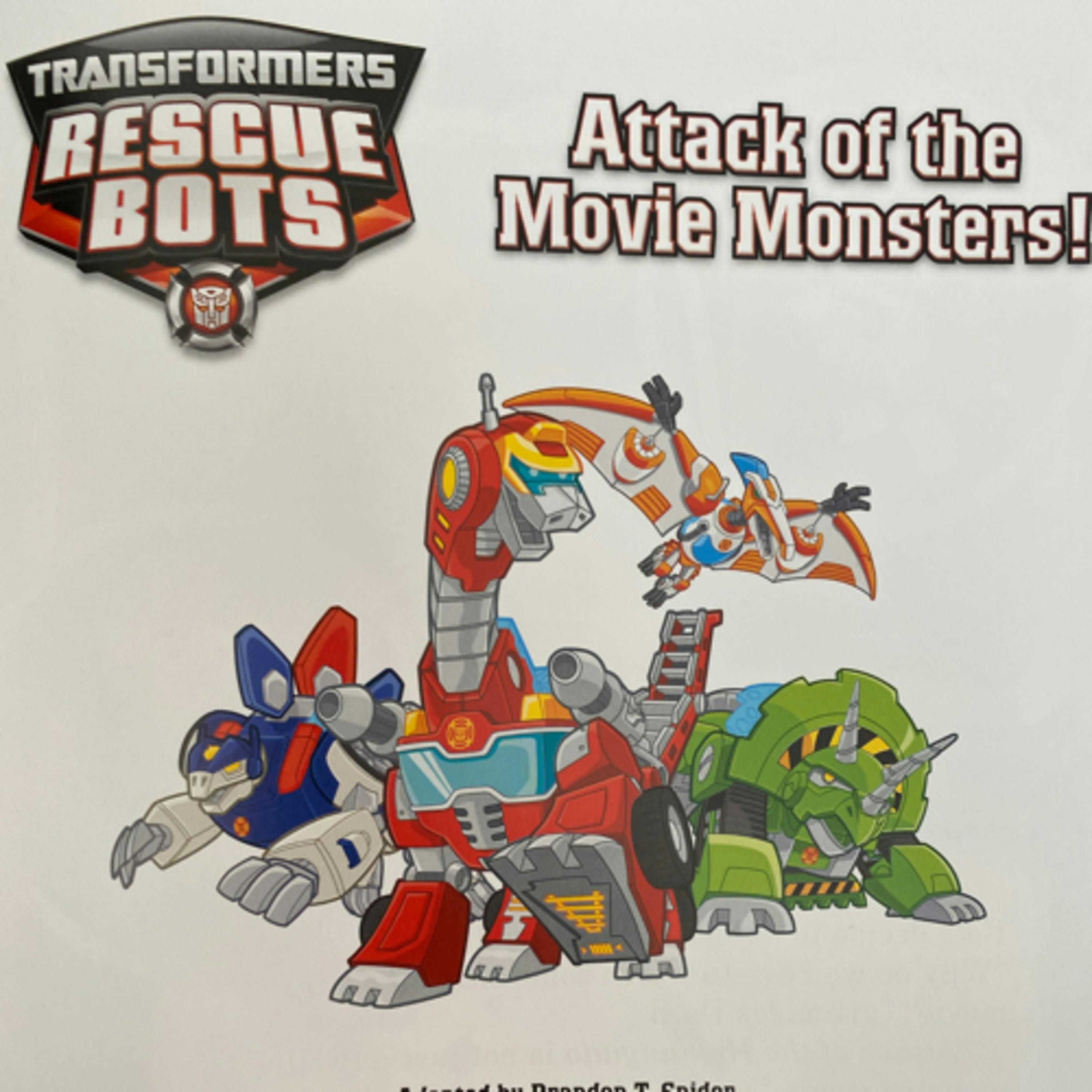 Transformers Rescue Bots Storybook Collection Attack of the Movie Monsters