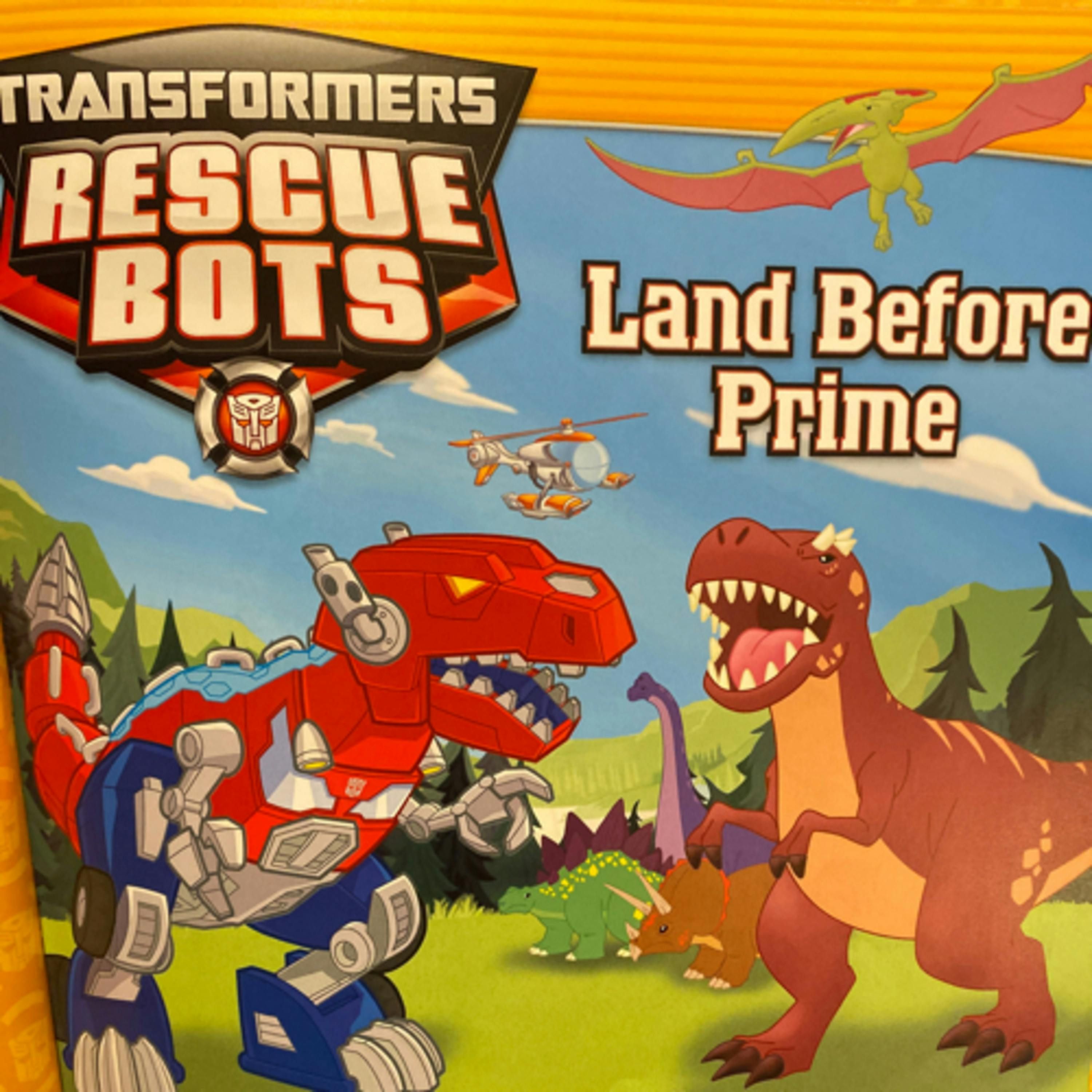 Transformers Rescue Bots Storybook Collection: Optimus Primal