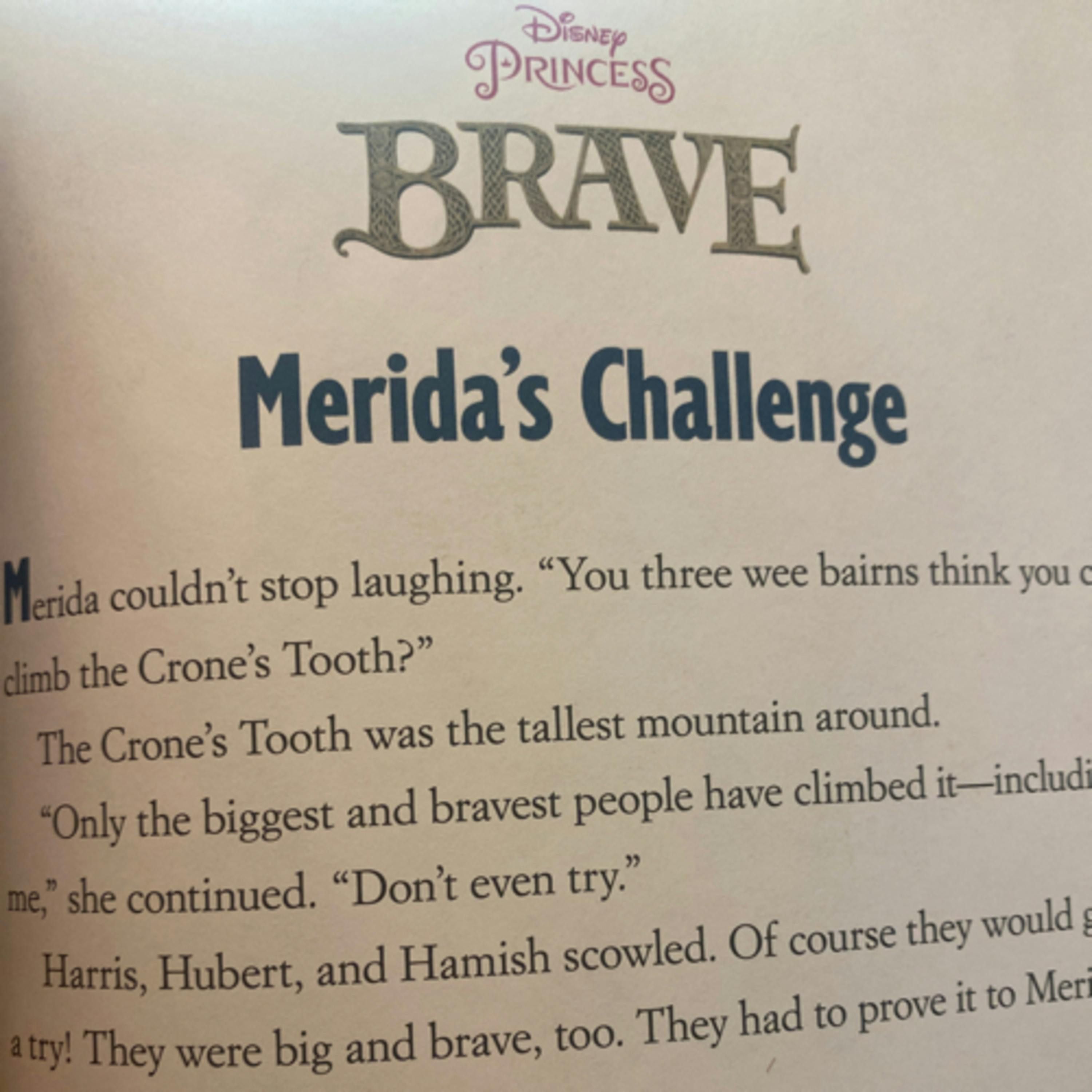 5 Minute Disney Pixar Stories: Brave - Merida’s Challenge