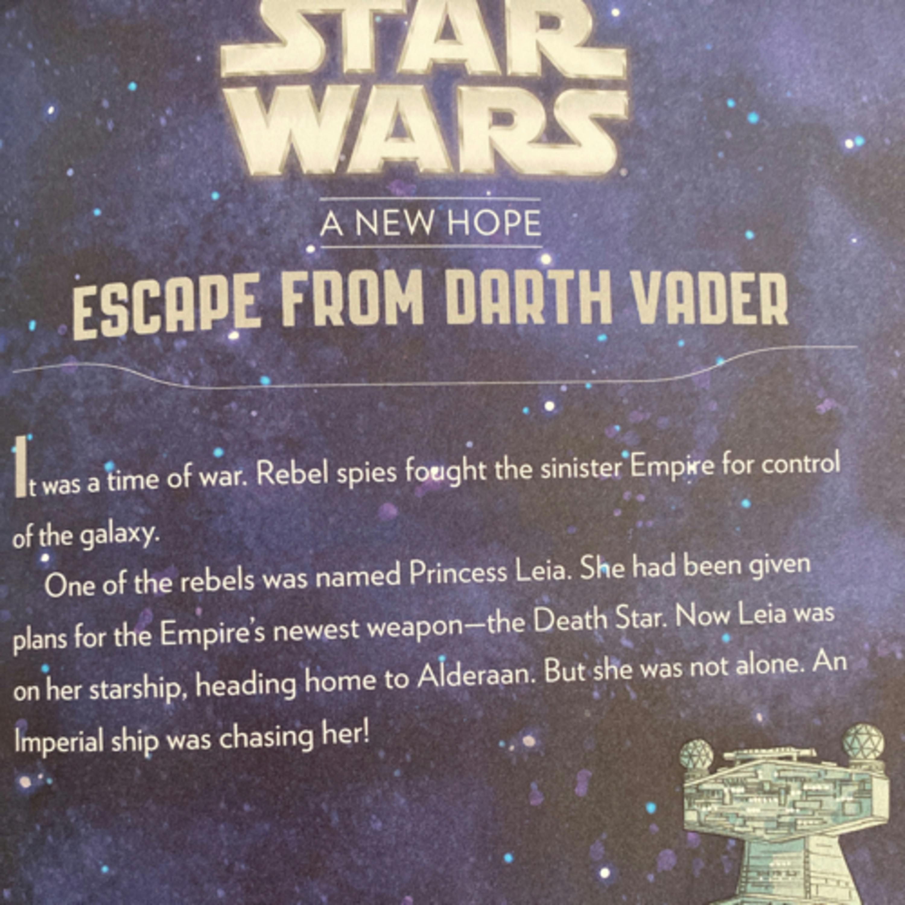 5-Minute Star Wars Stories: Escape from Darth Vader