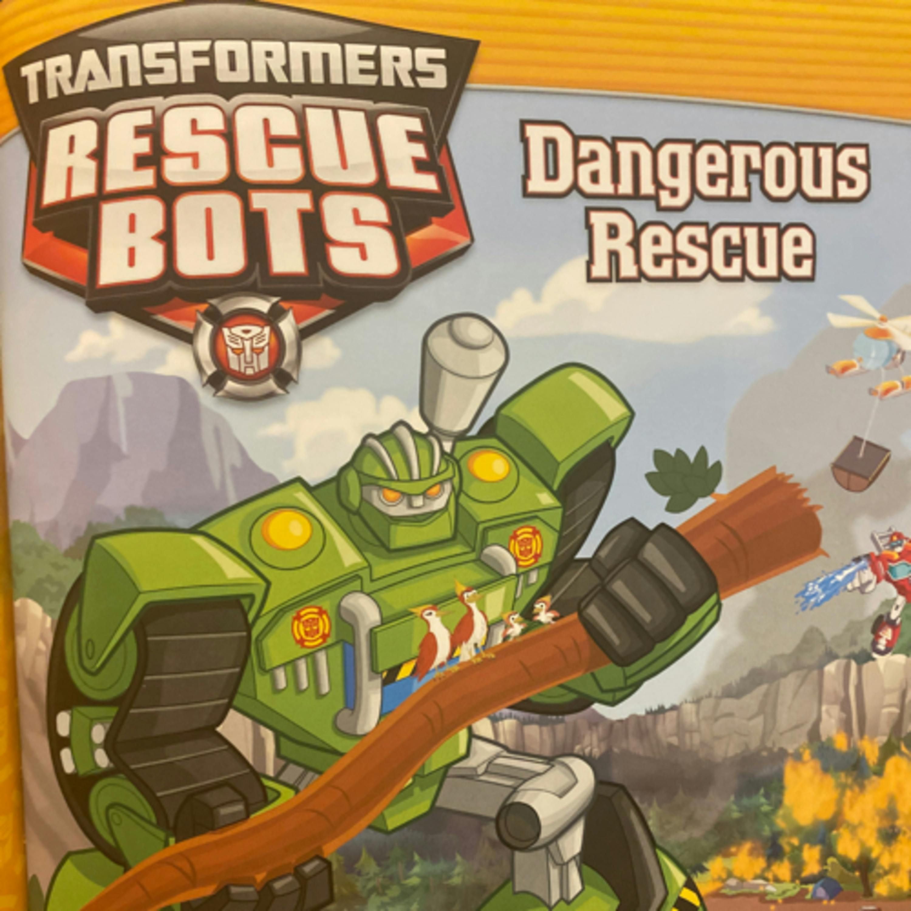 Transformers Rescue Bots Storybook Collection: Dangerous Rescue