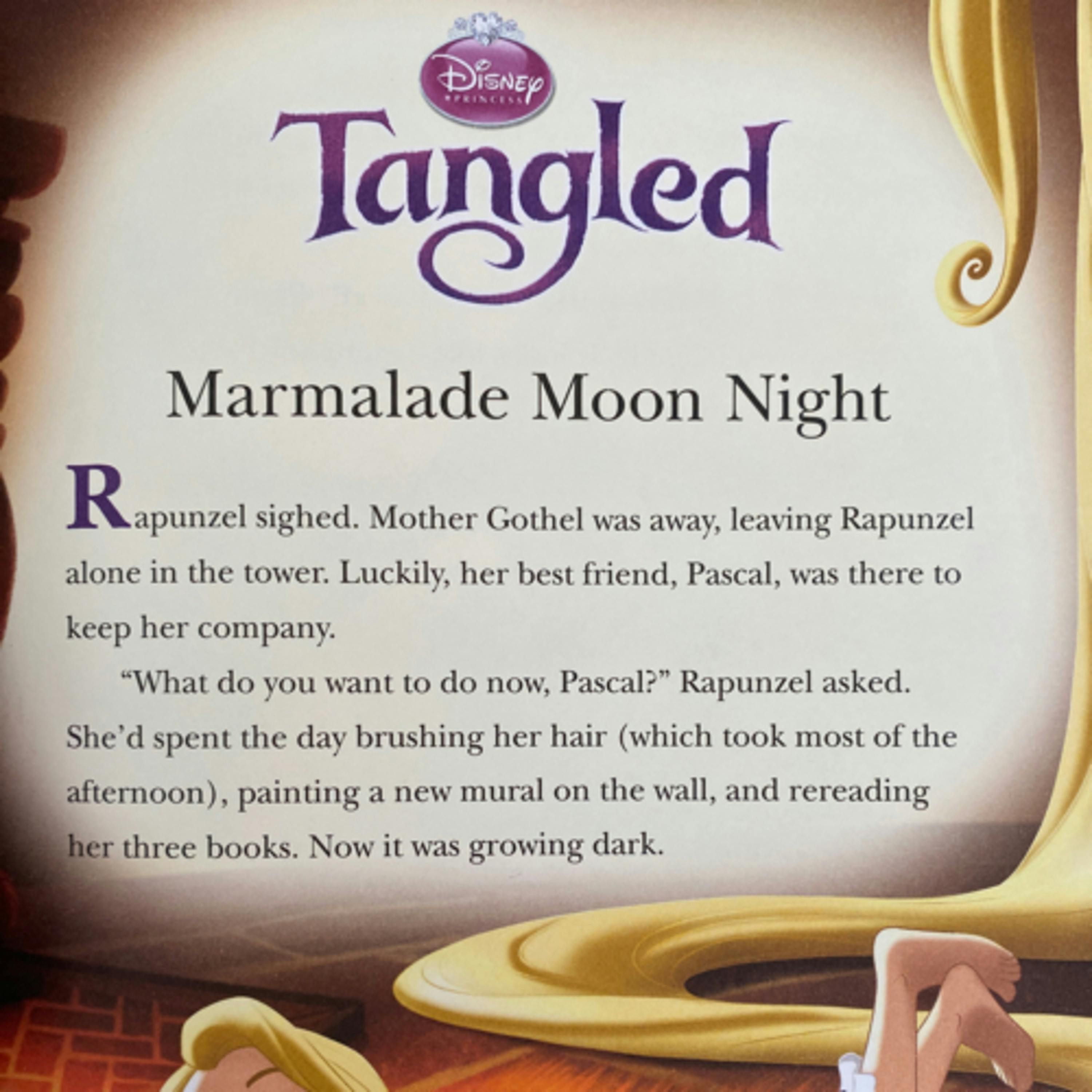 Disney 5-Minute Spooky Stories: Tangled - Marmalade Moon Night