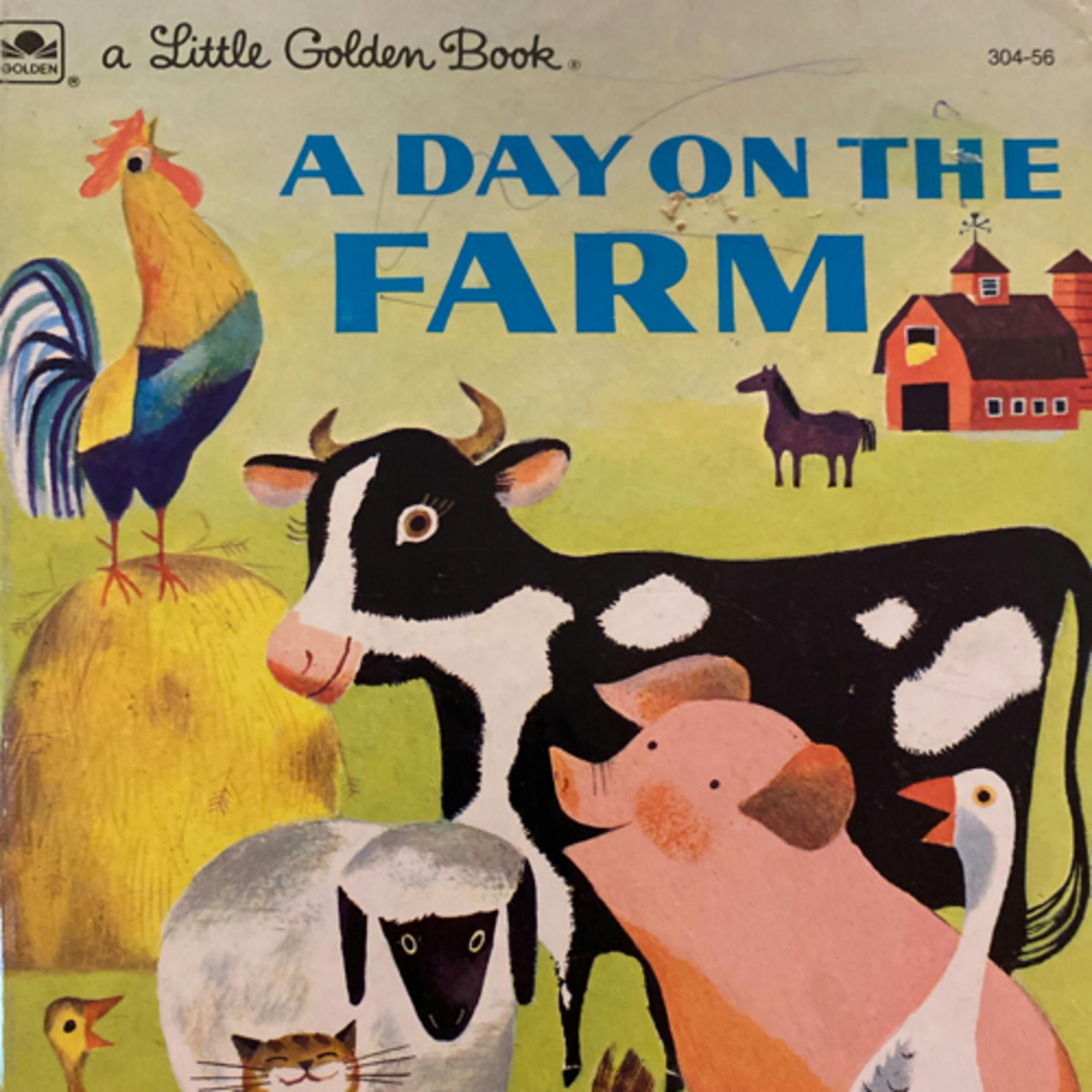A Day on the Farm (A Little Golden Book)