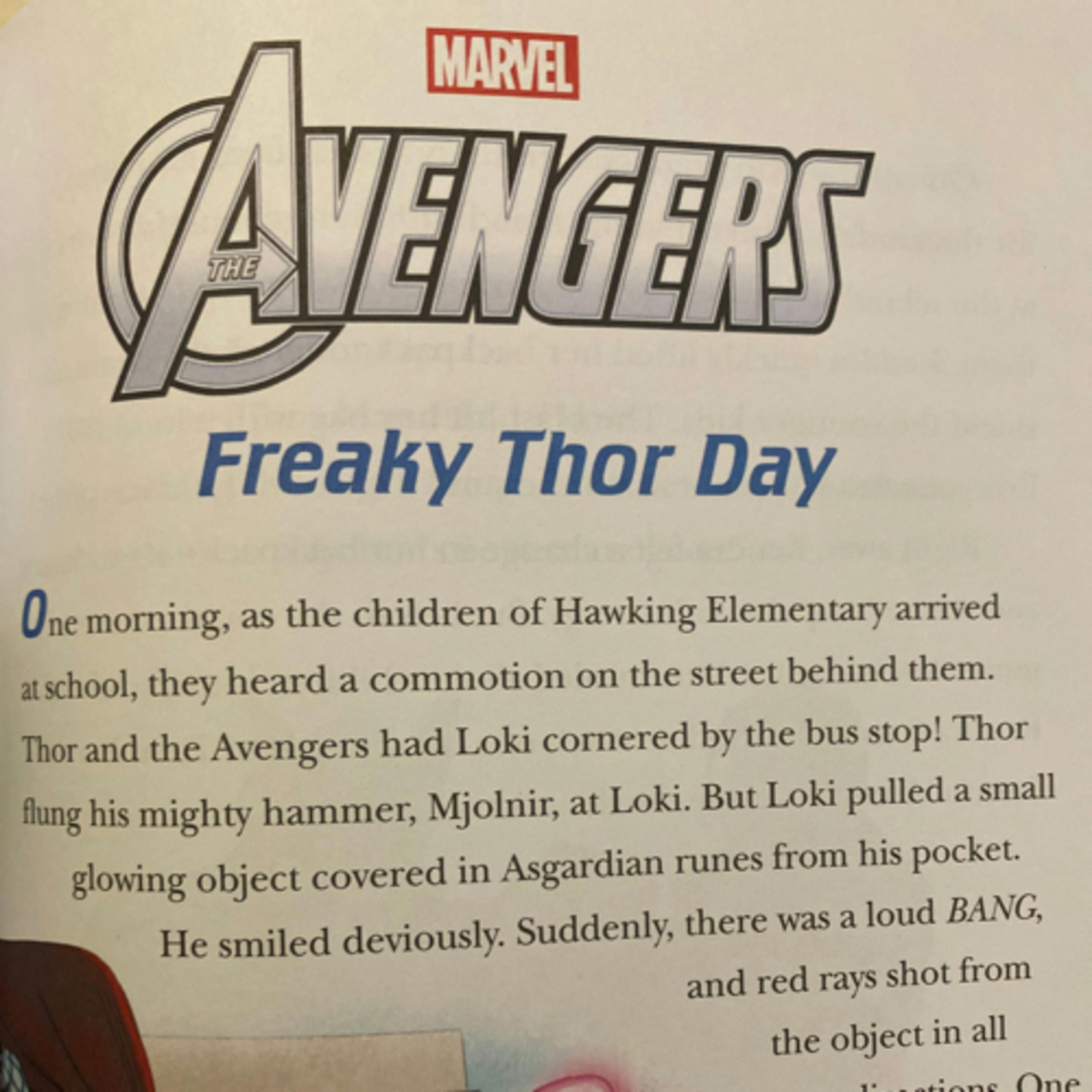 Marvel 5 Minute Avengers Stories: Freaky Thor Day