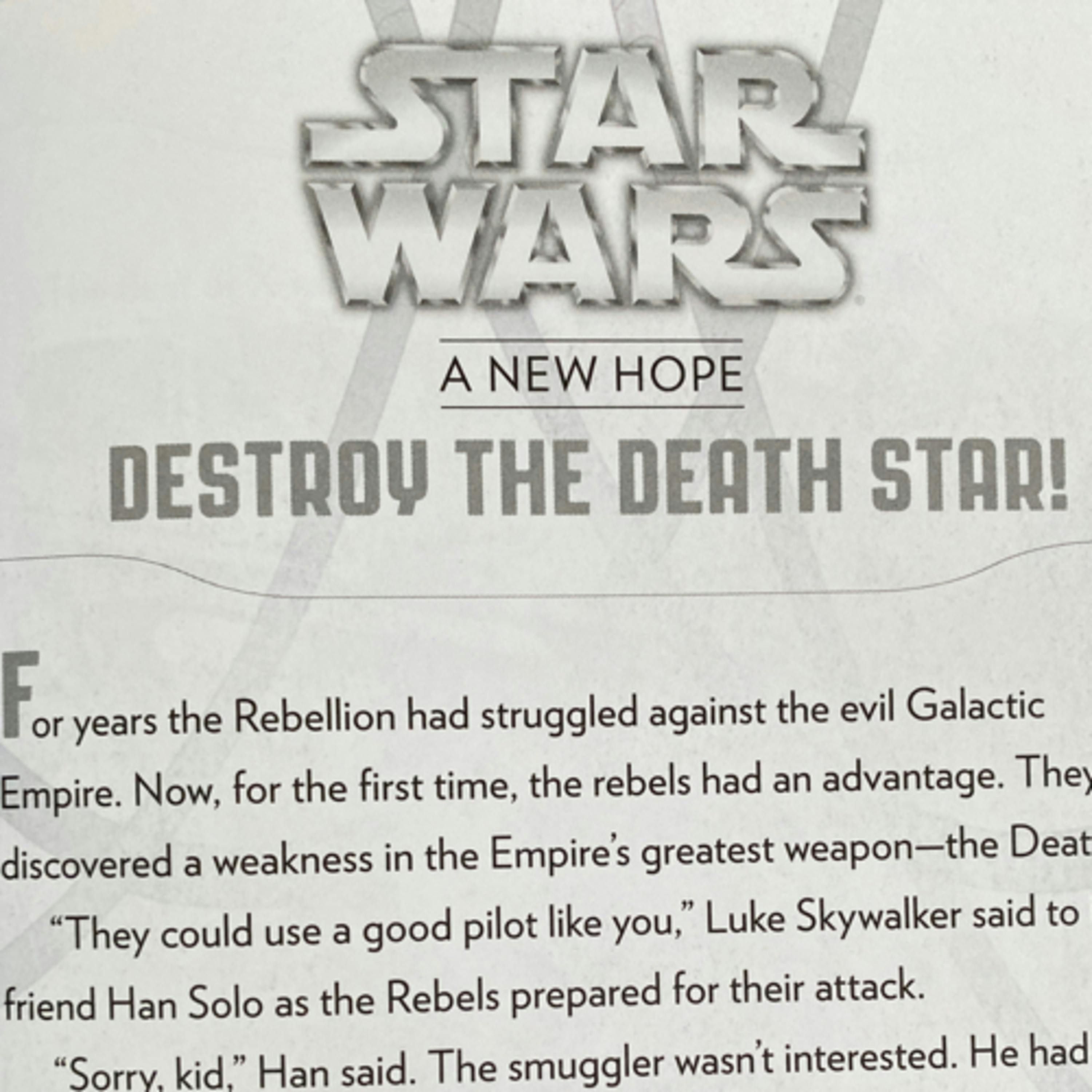 5 -Minute Star Wars Stories: Destroy the Death Star