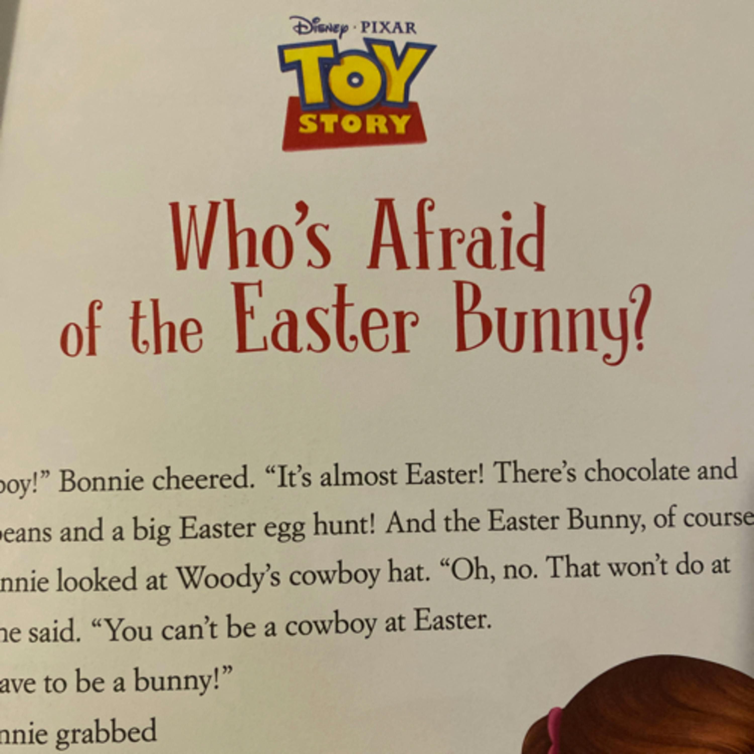 Disney 5 Minute Easter Stories: Who’s Afraid of the Easter Bunny?