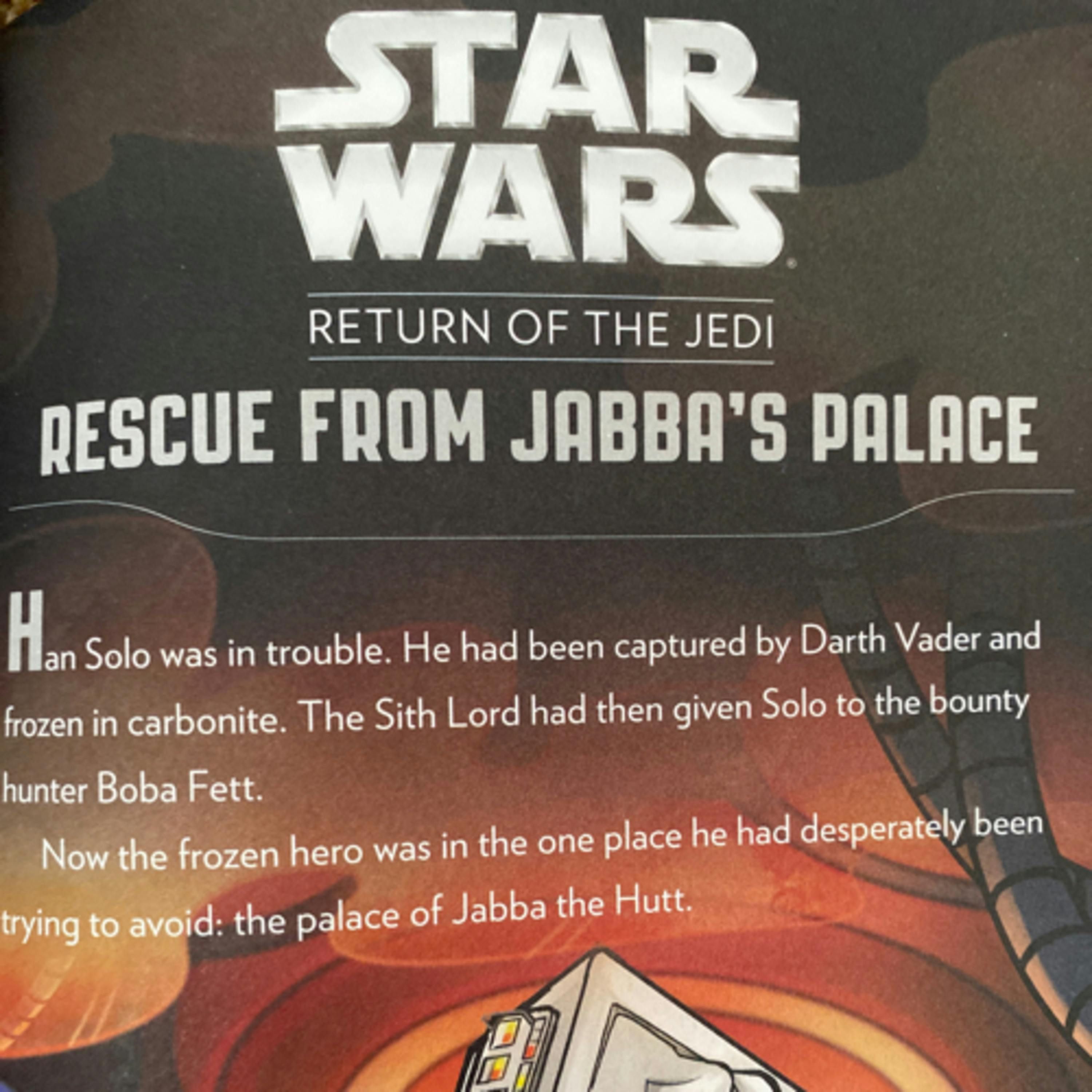 5-Minute Star Wars Stories: Escape from Jabba’s Palace