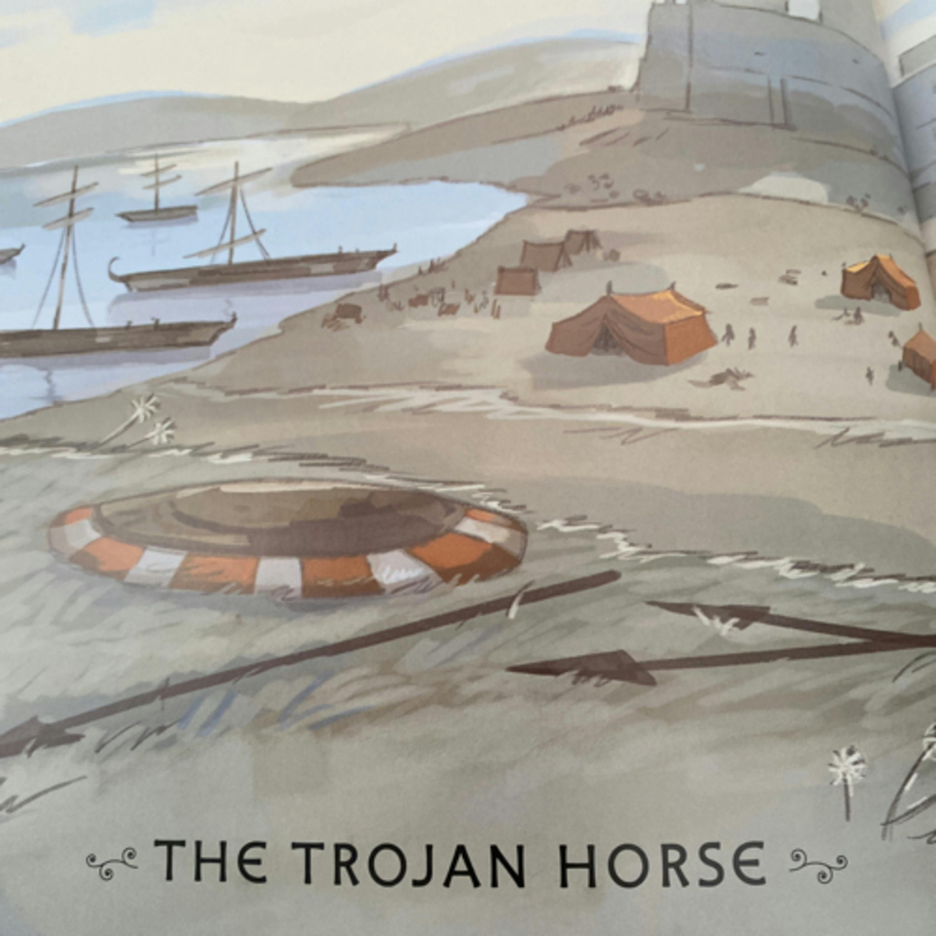 Greek Myths Heroes and Horses: The Trojan Horse