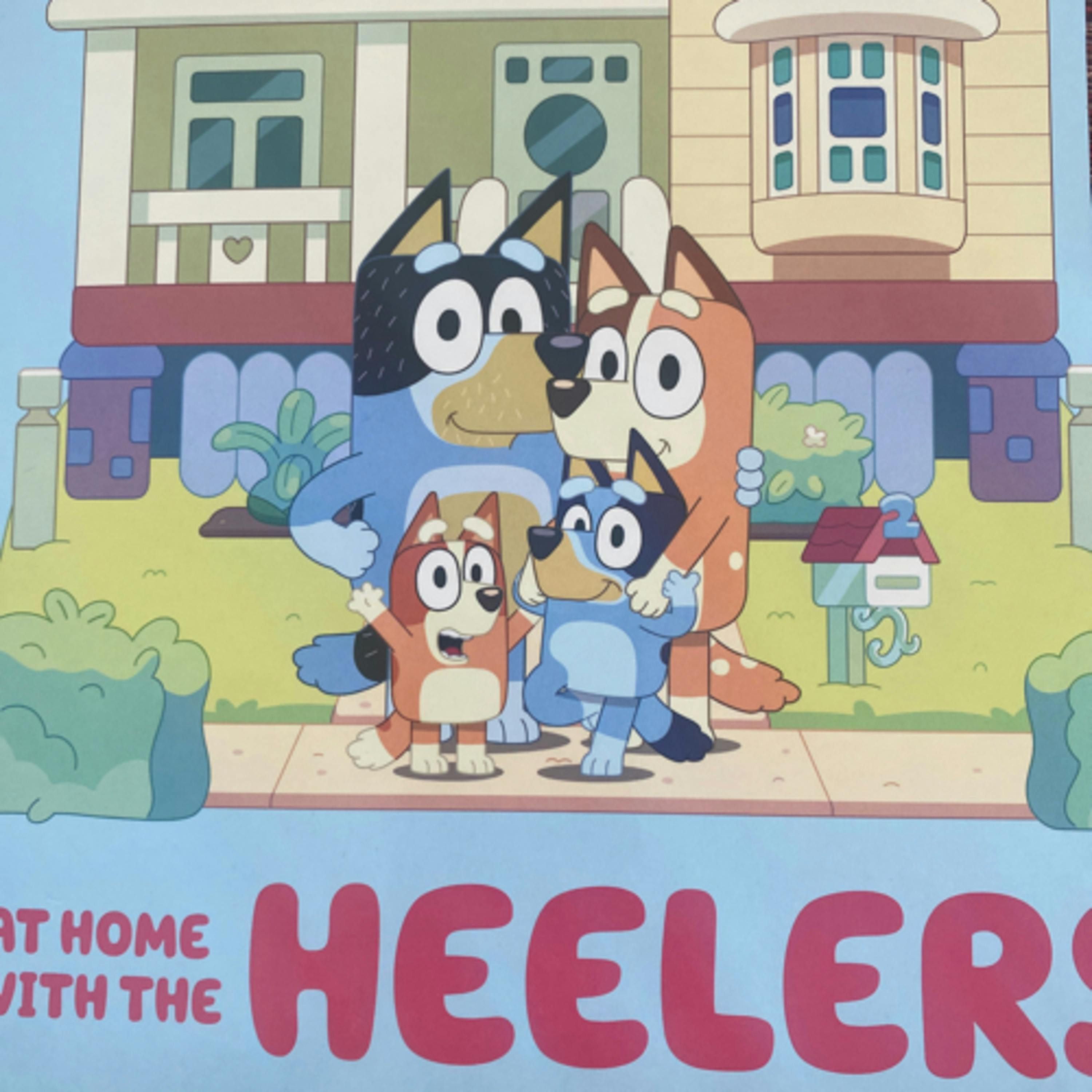 Bluey At Home With The Heelers