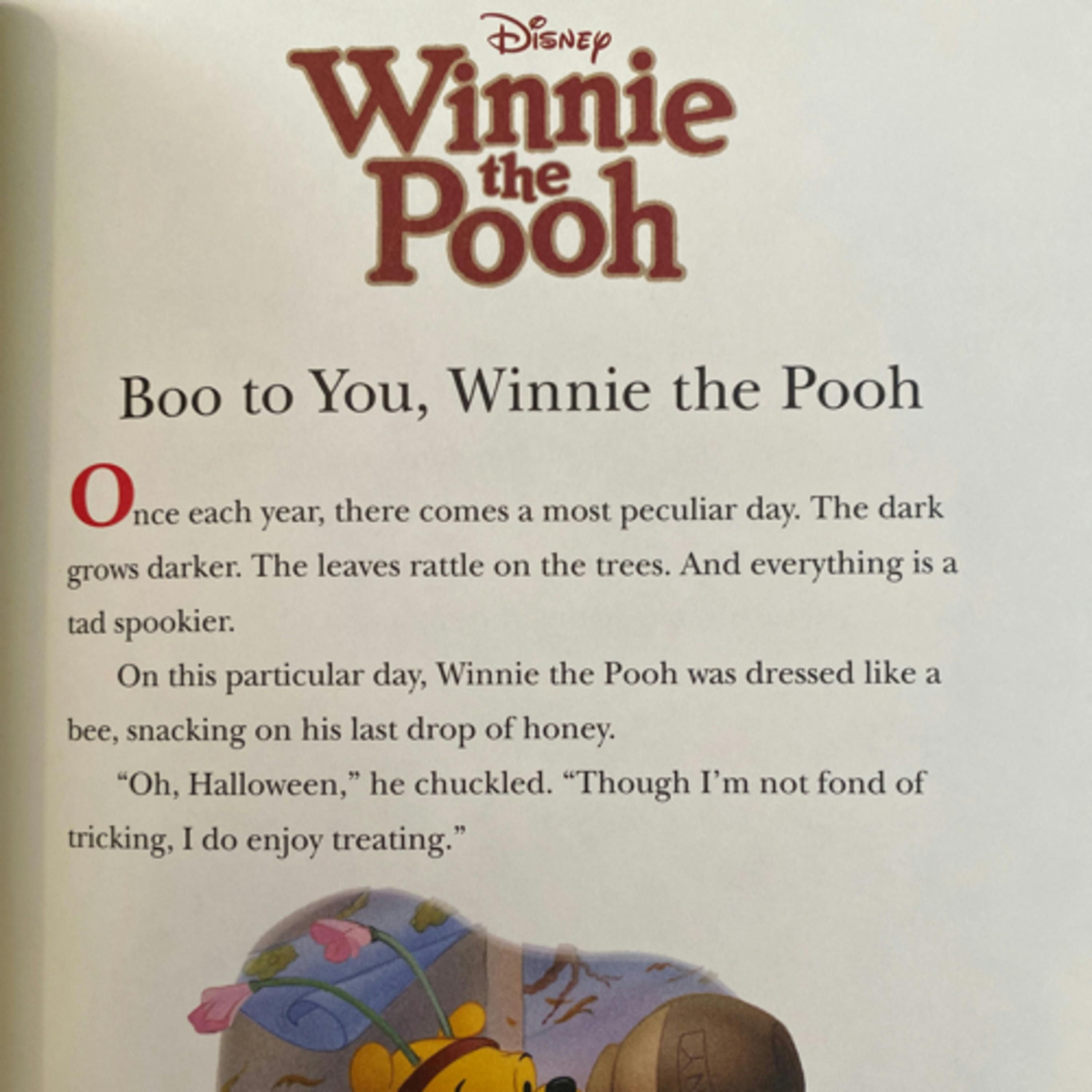 Disney 5 Minute Spooky Stories: Winnie the Pooh- Boo to You, Winnie the Pooh