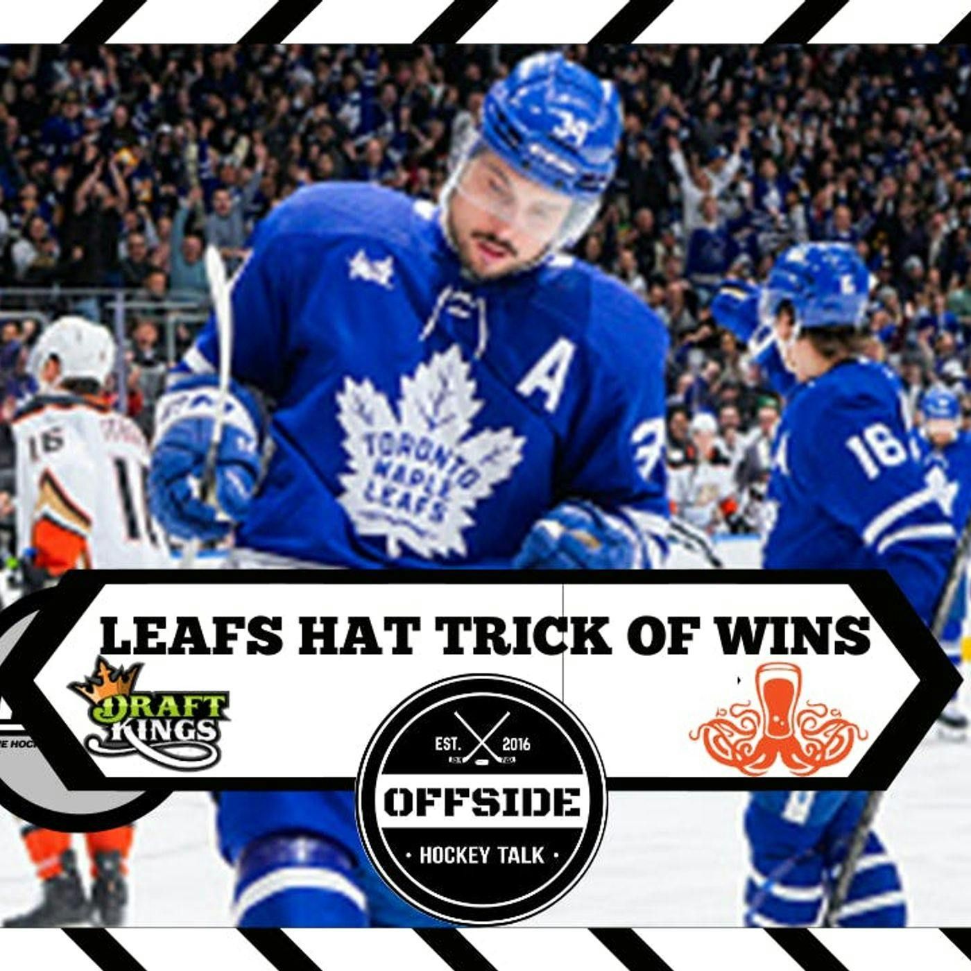 Maple Leafs Hat Trick Of Wins episode artwork
