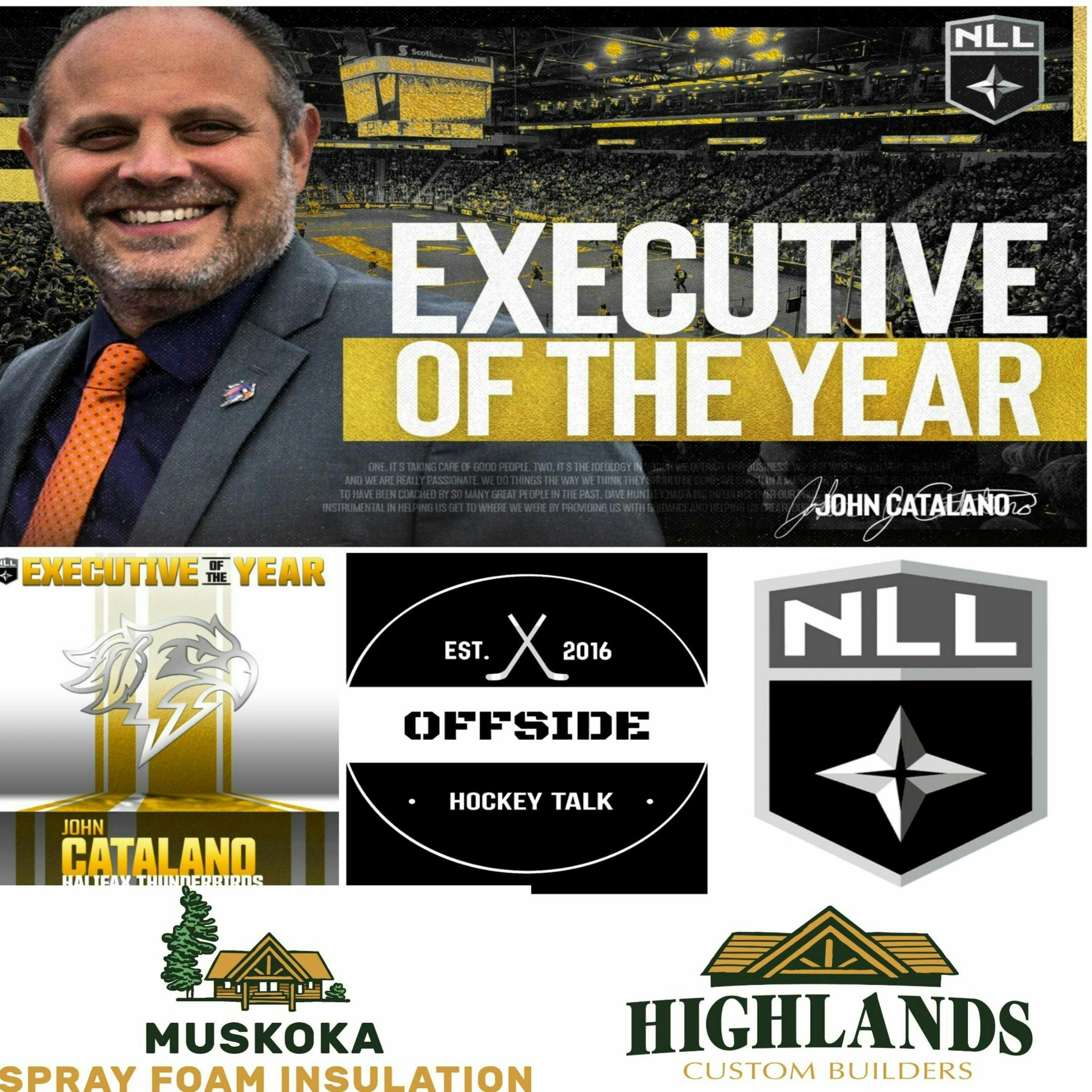 NLL Executive of the year John Catalano