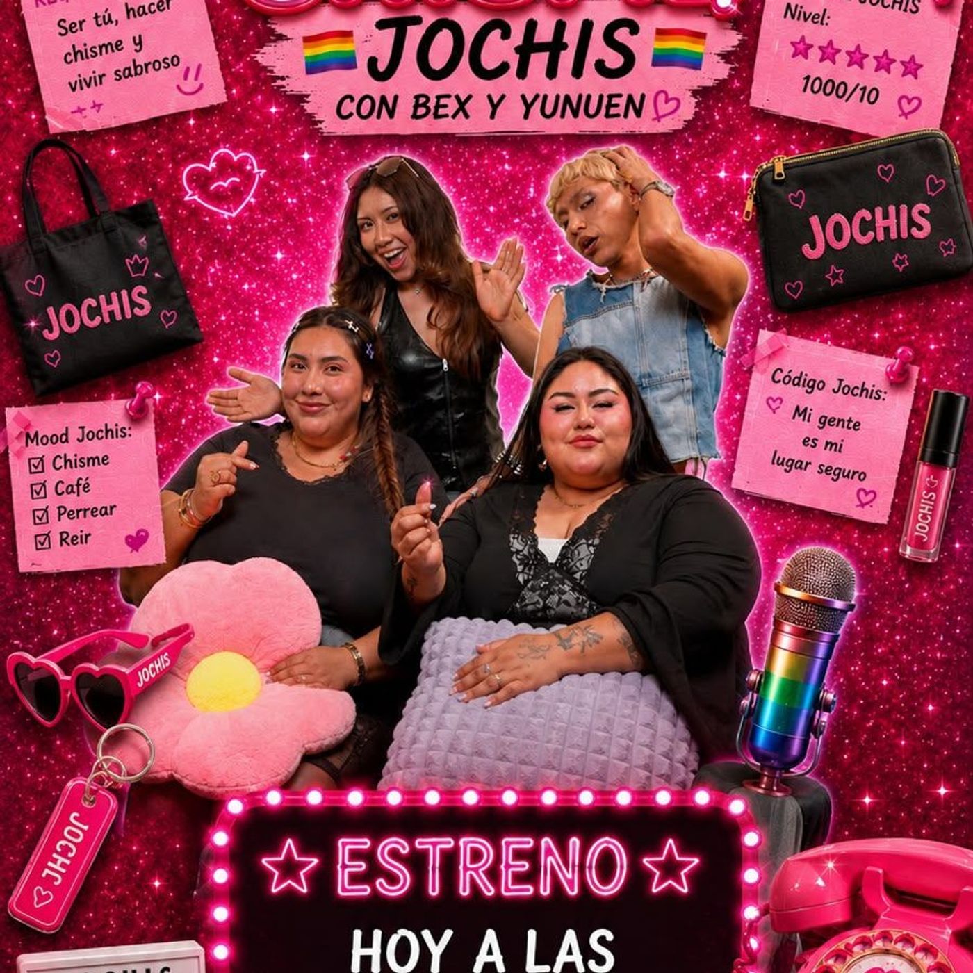 Chisme jochis ft Bex Benedex ft Yunuen Loyola episode artwork