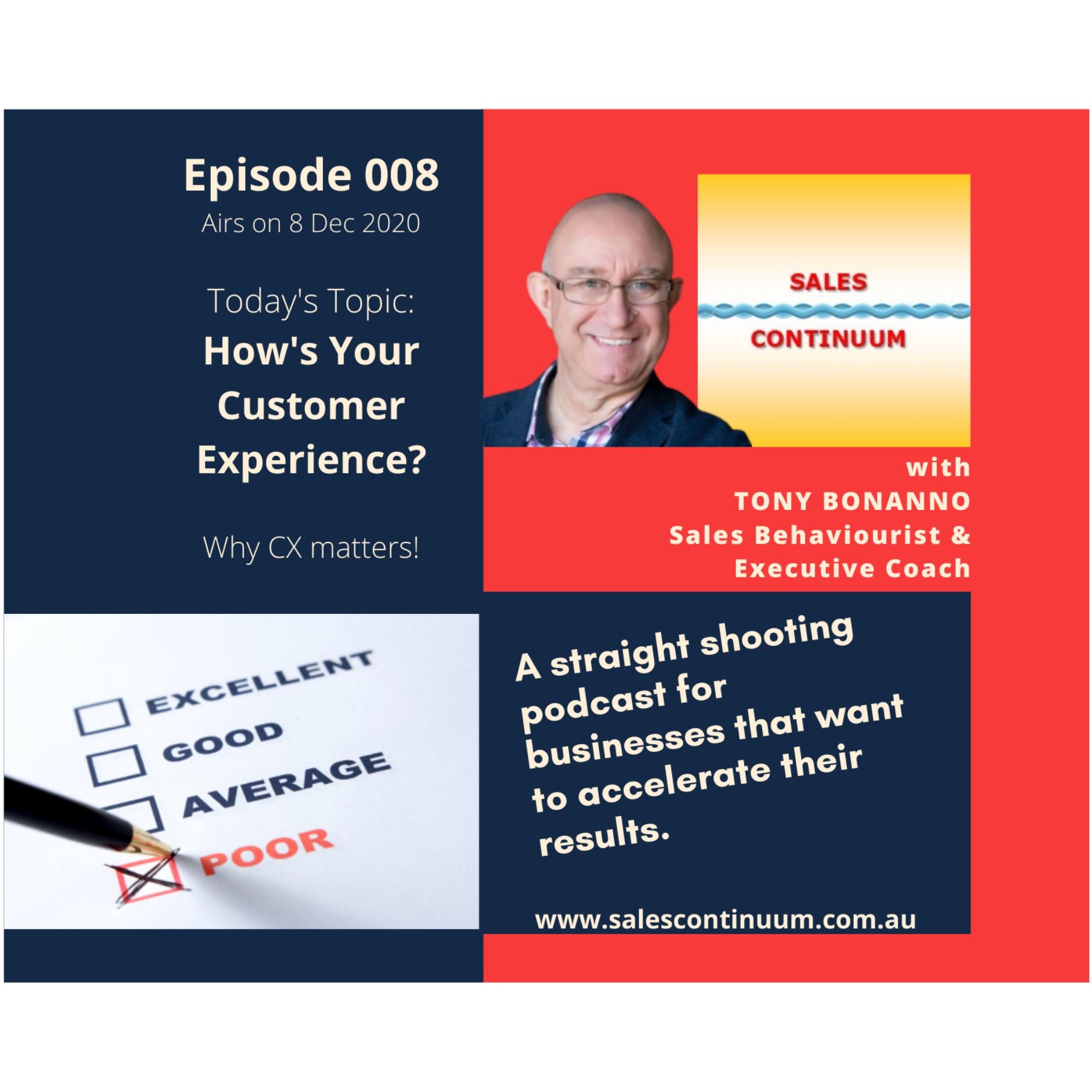Episode 008 - How's Your Customer Experience? + The BE UNSTOPPABLE Foundation