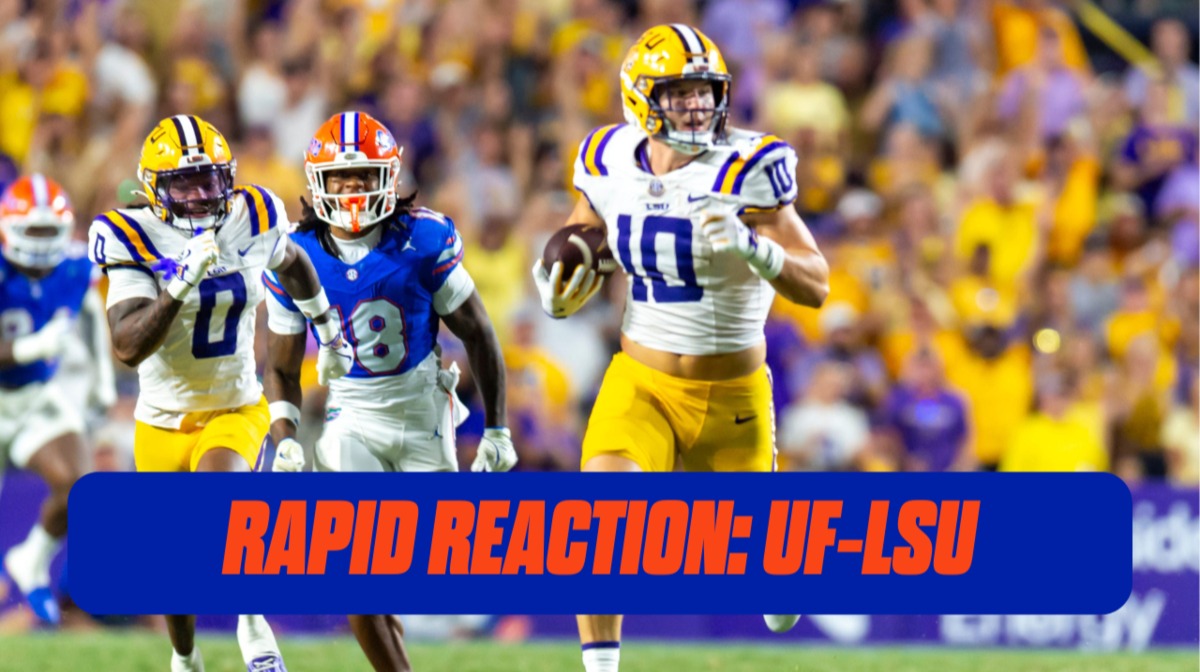 Ep. 142: Rapid Reaction to Florida's 20-10 loss at LSU