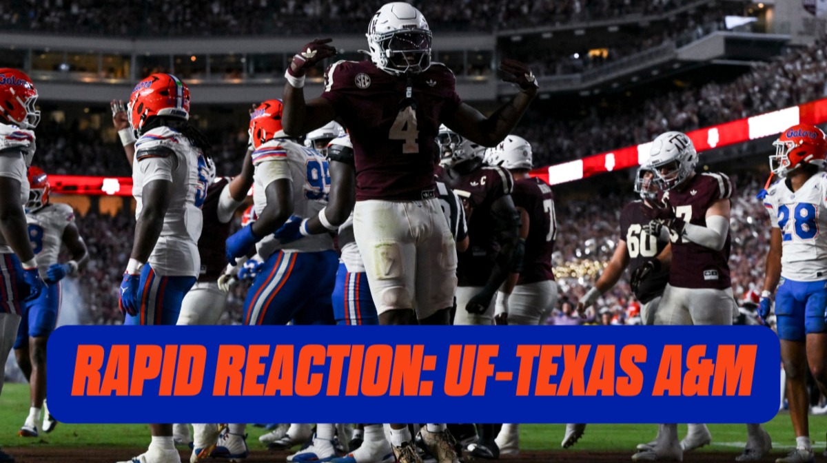 Ep. 150: Rapid Reaction to Florida's 34-17 loss at Texas A&M