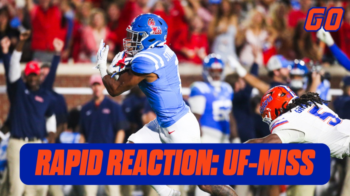Ep. 161: Rapid Reaction to Florida's 34-24 loss at Ole Miss